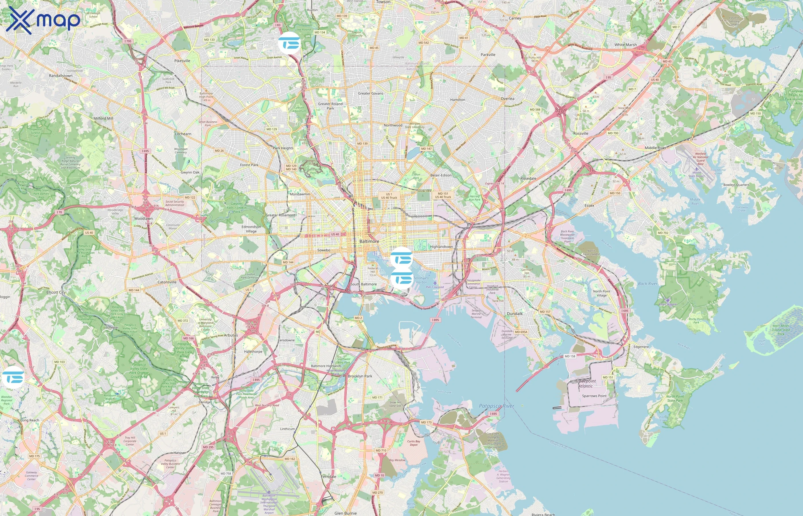 True Sports Physical Therapy area coverage