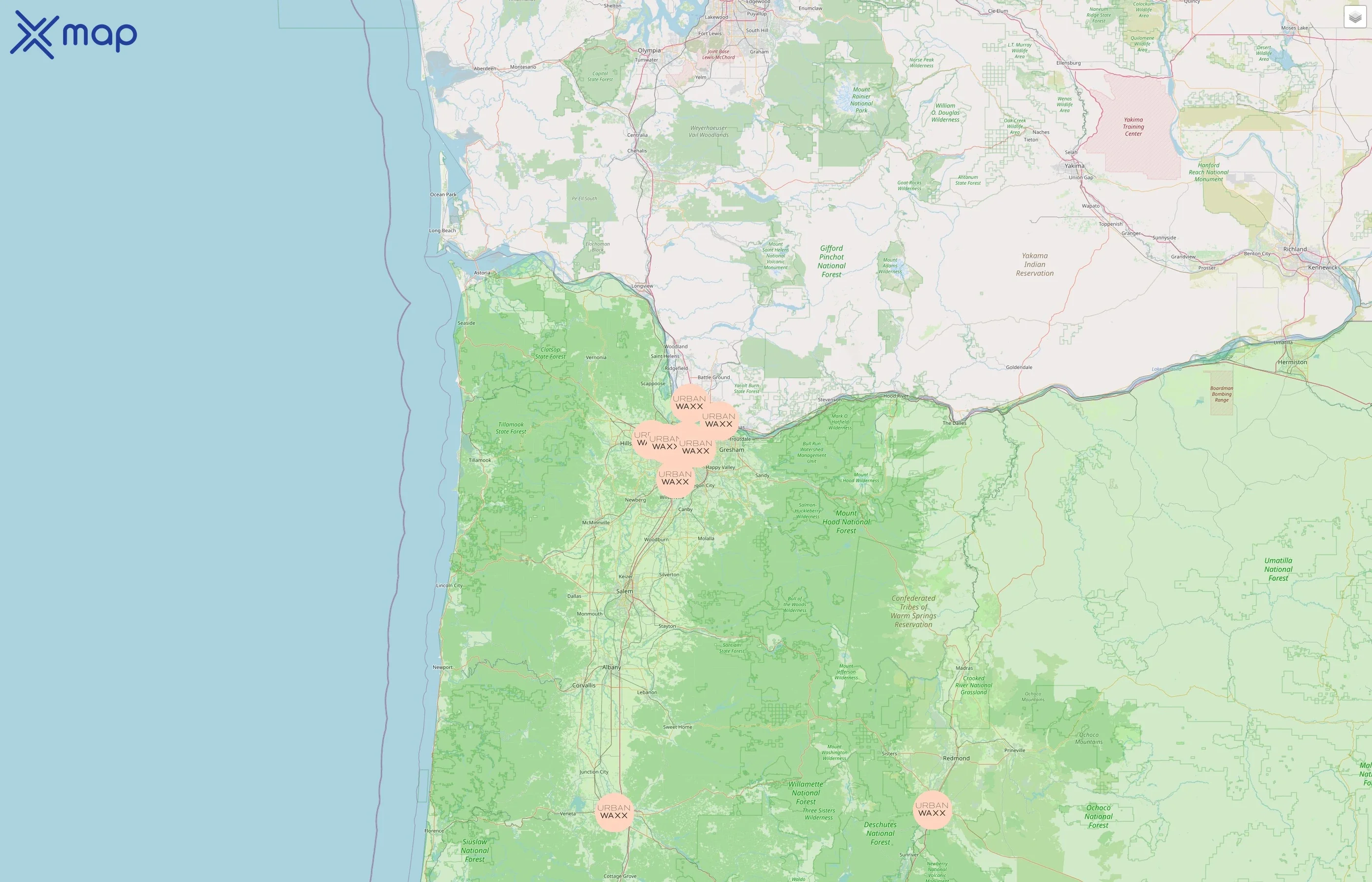 Urban Waxx street hotspots