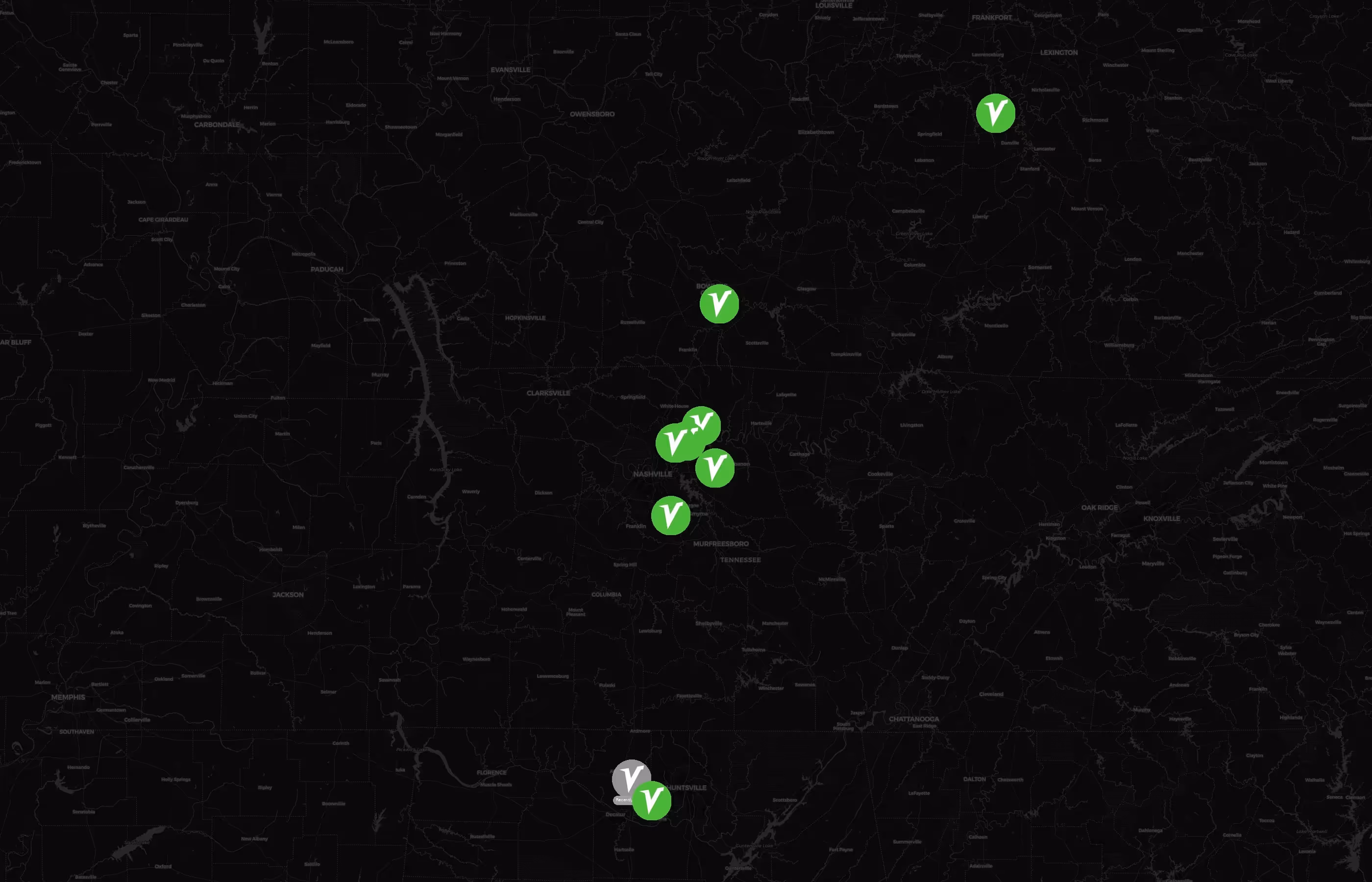 CheerVille city distribution