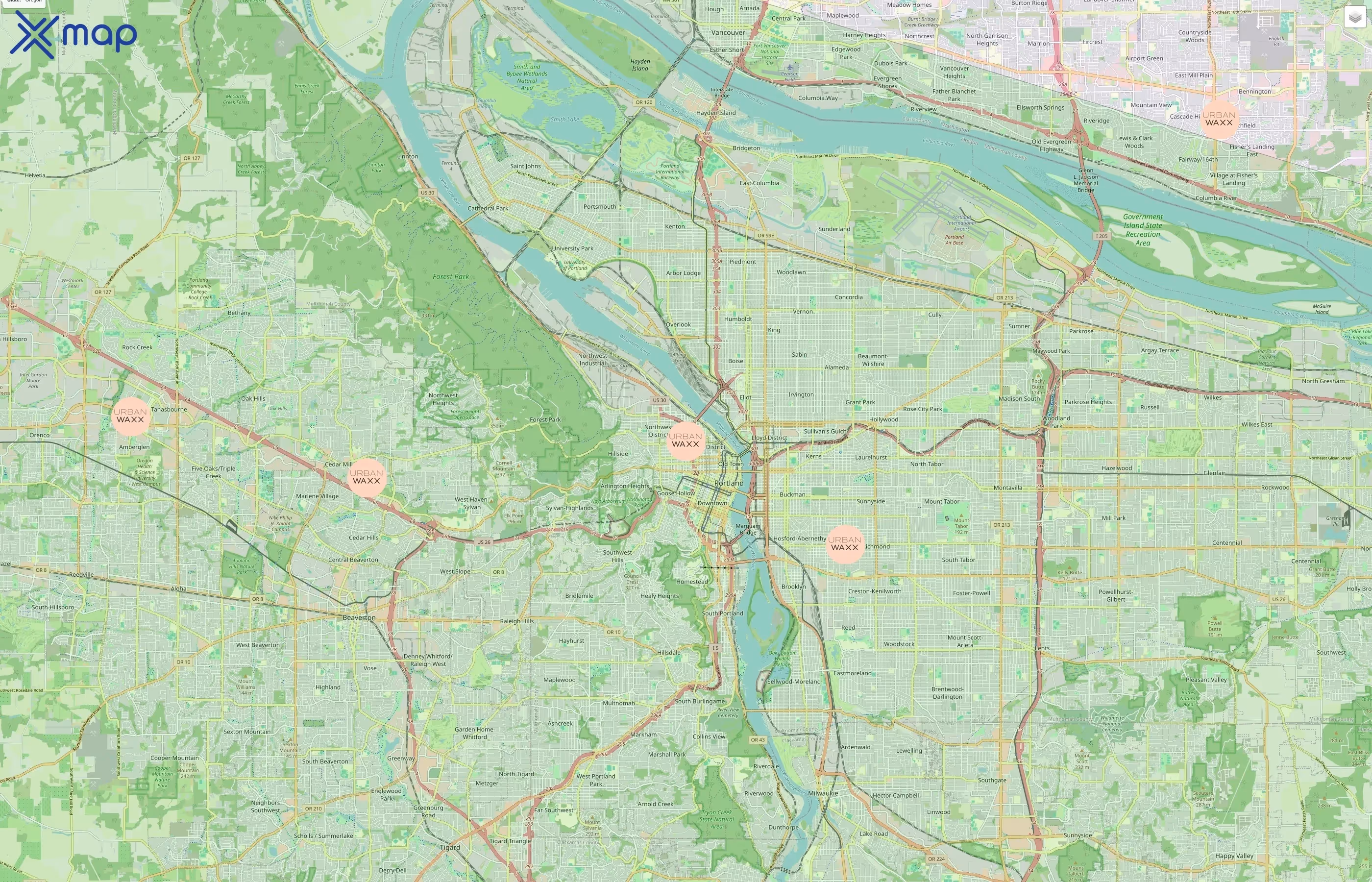 Urban Waxx traffic data