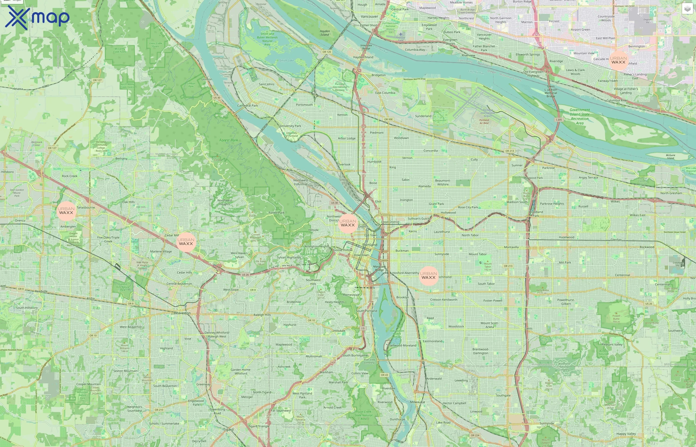 Urban Waxx traffic data