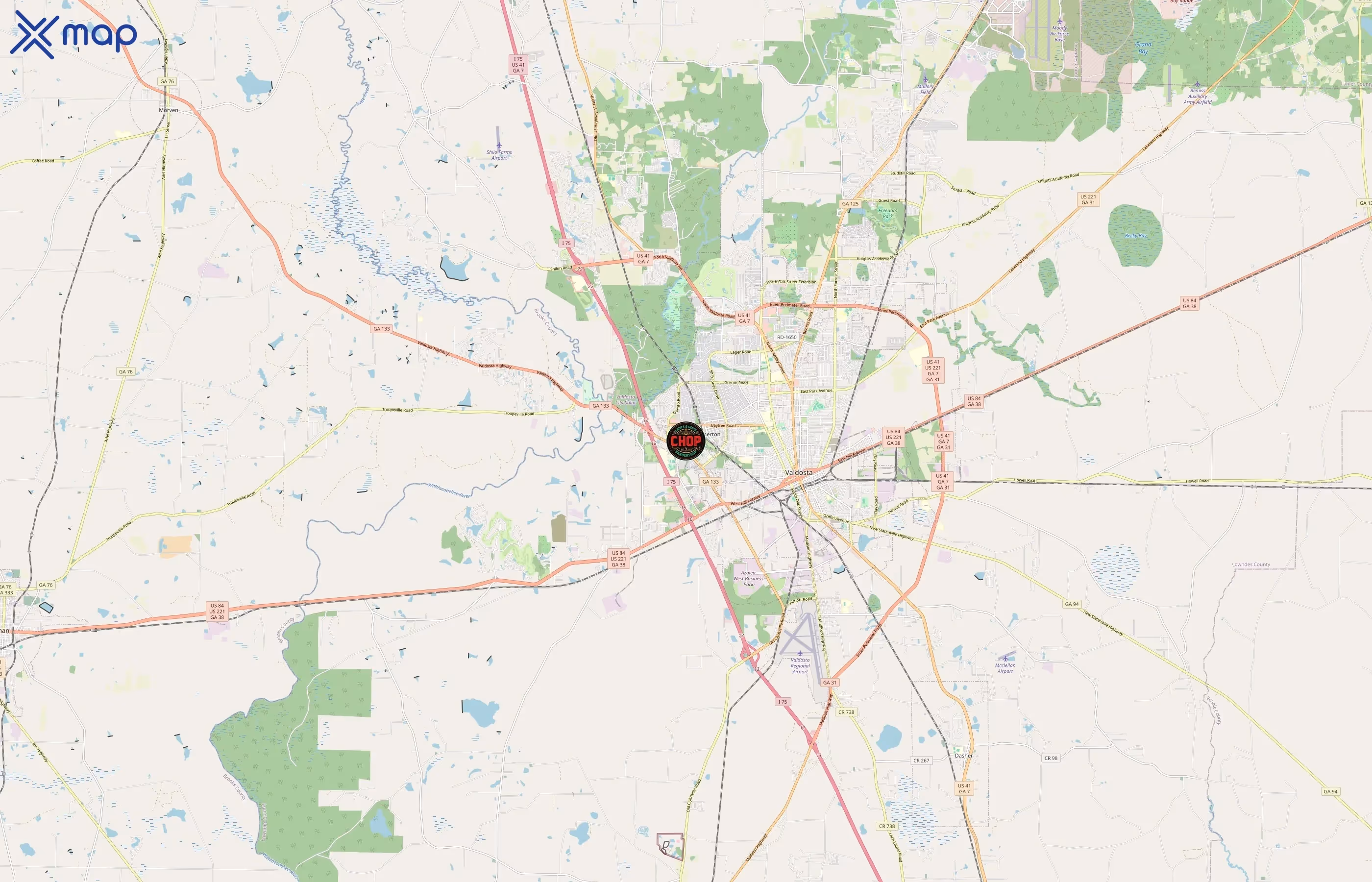CHOP Barbershop area coverage