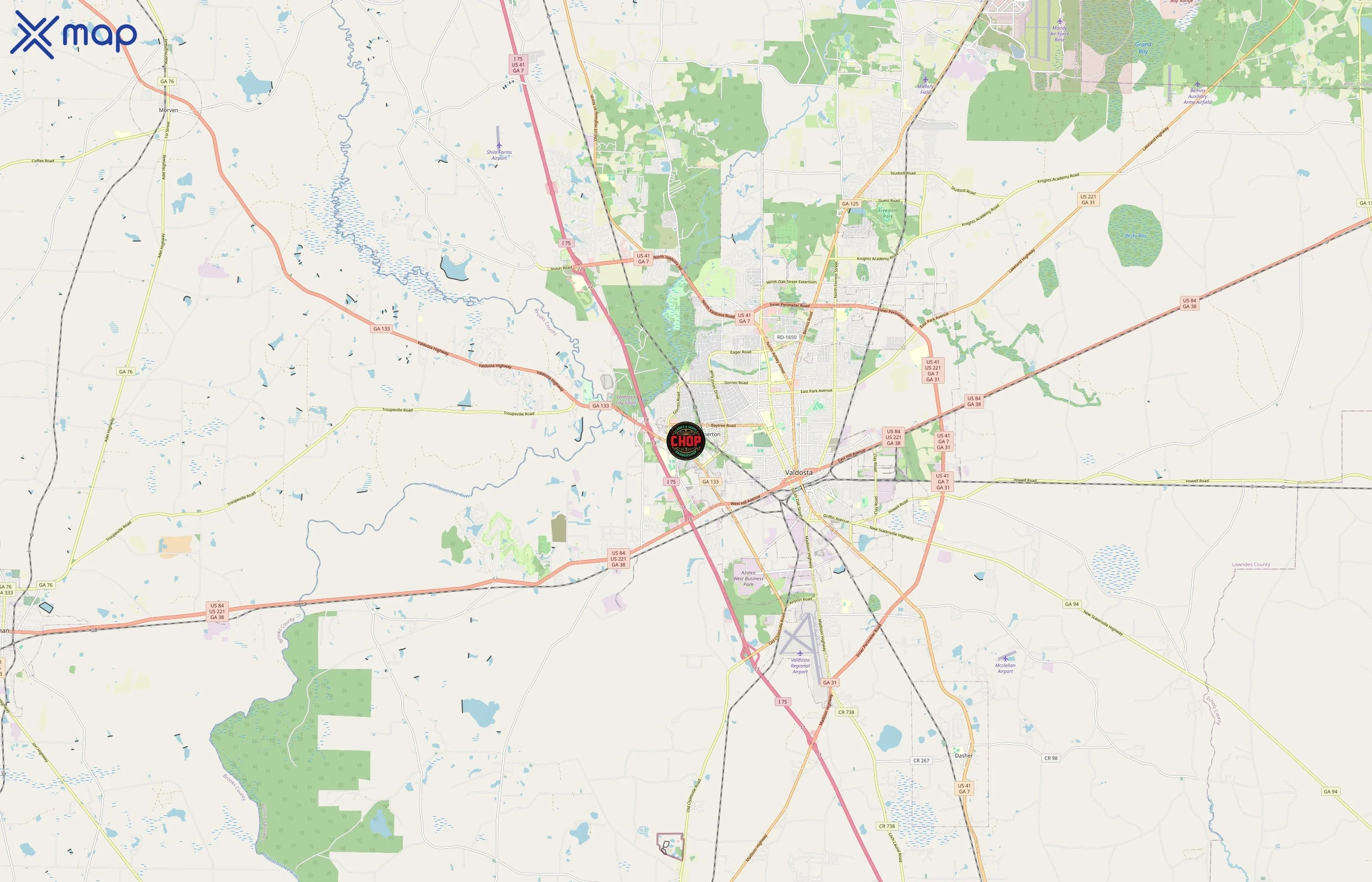 CHOP Barbershop area coverage