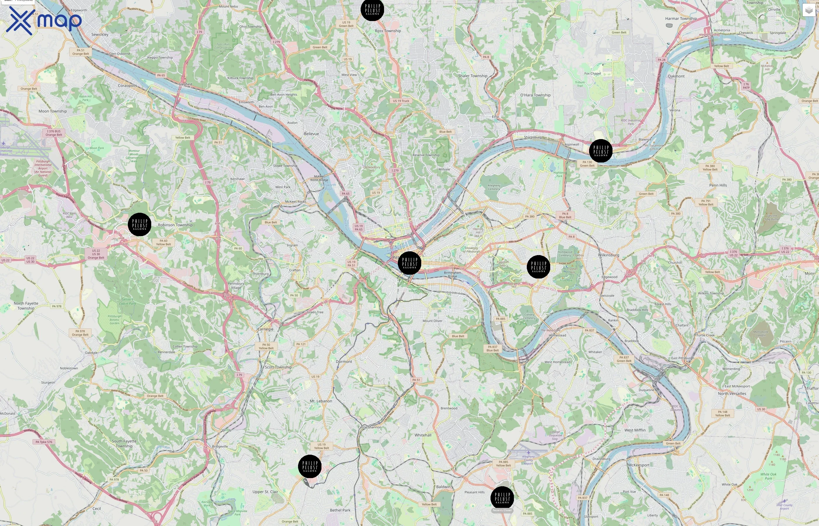 Philip Pelusi Salons traffic data