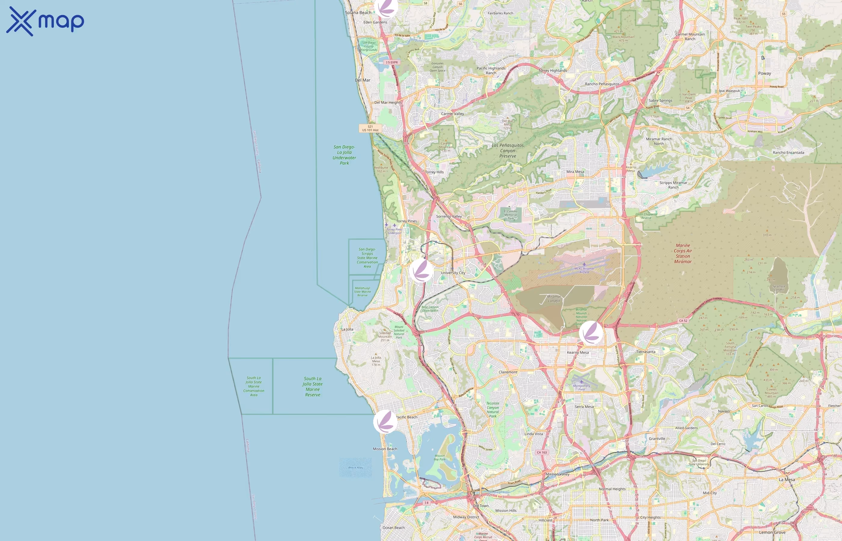 LashBar area coverage