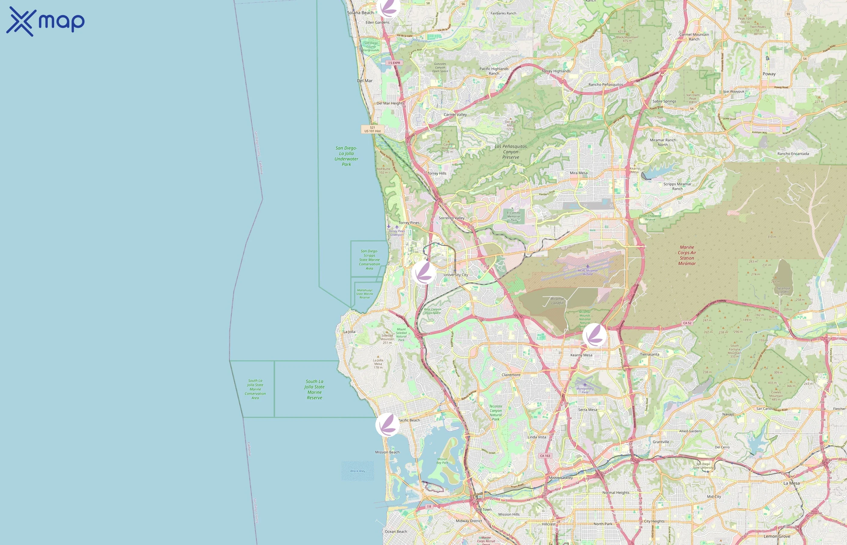 LashBar area coverage