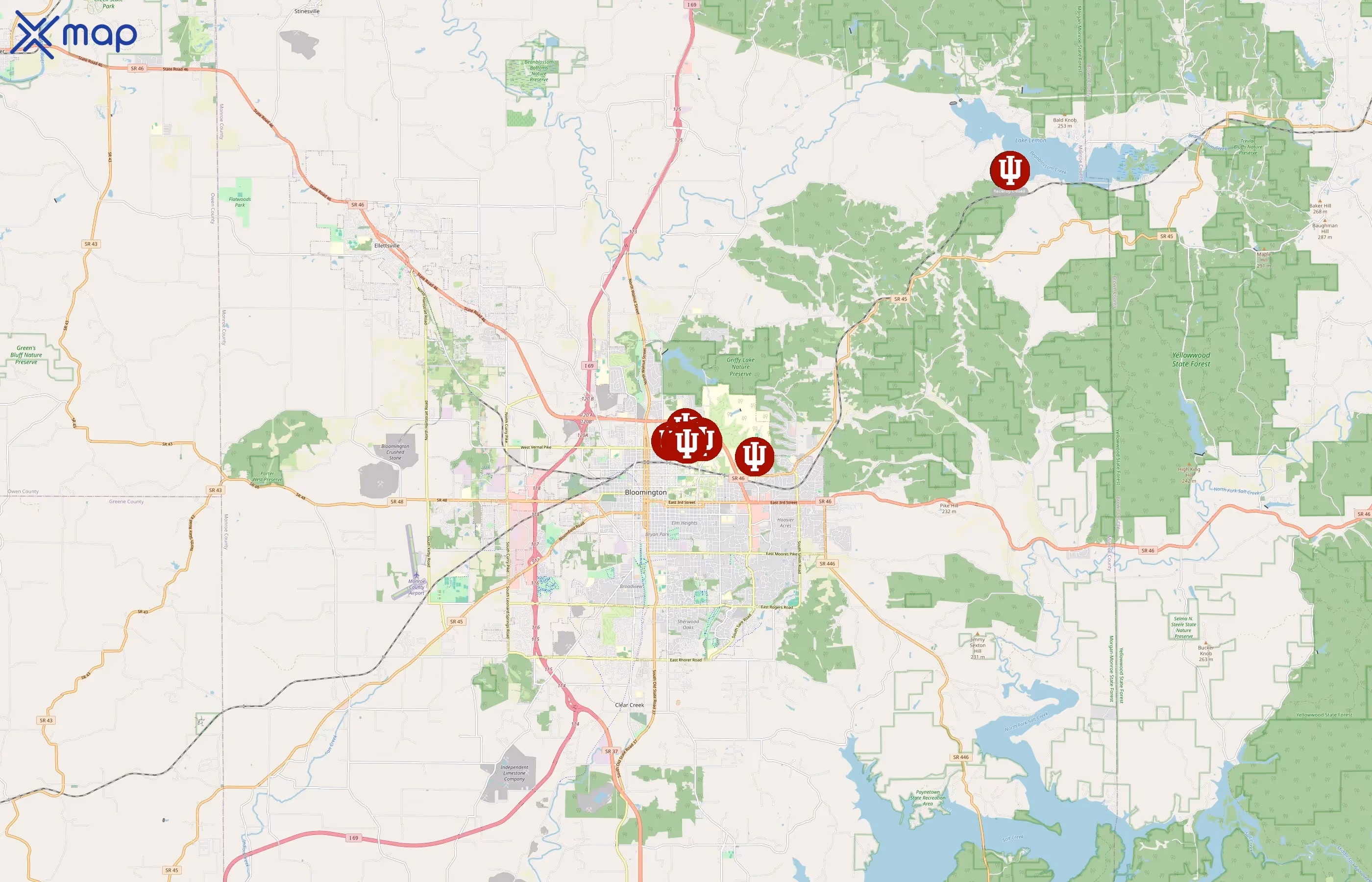 Indiana University Hoosiers area coverage