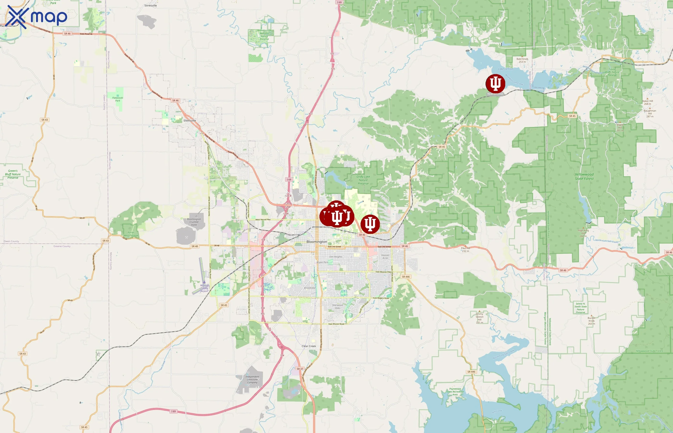 Indiana University Hoosiers area coverage