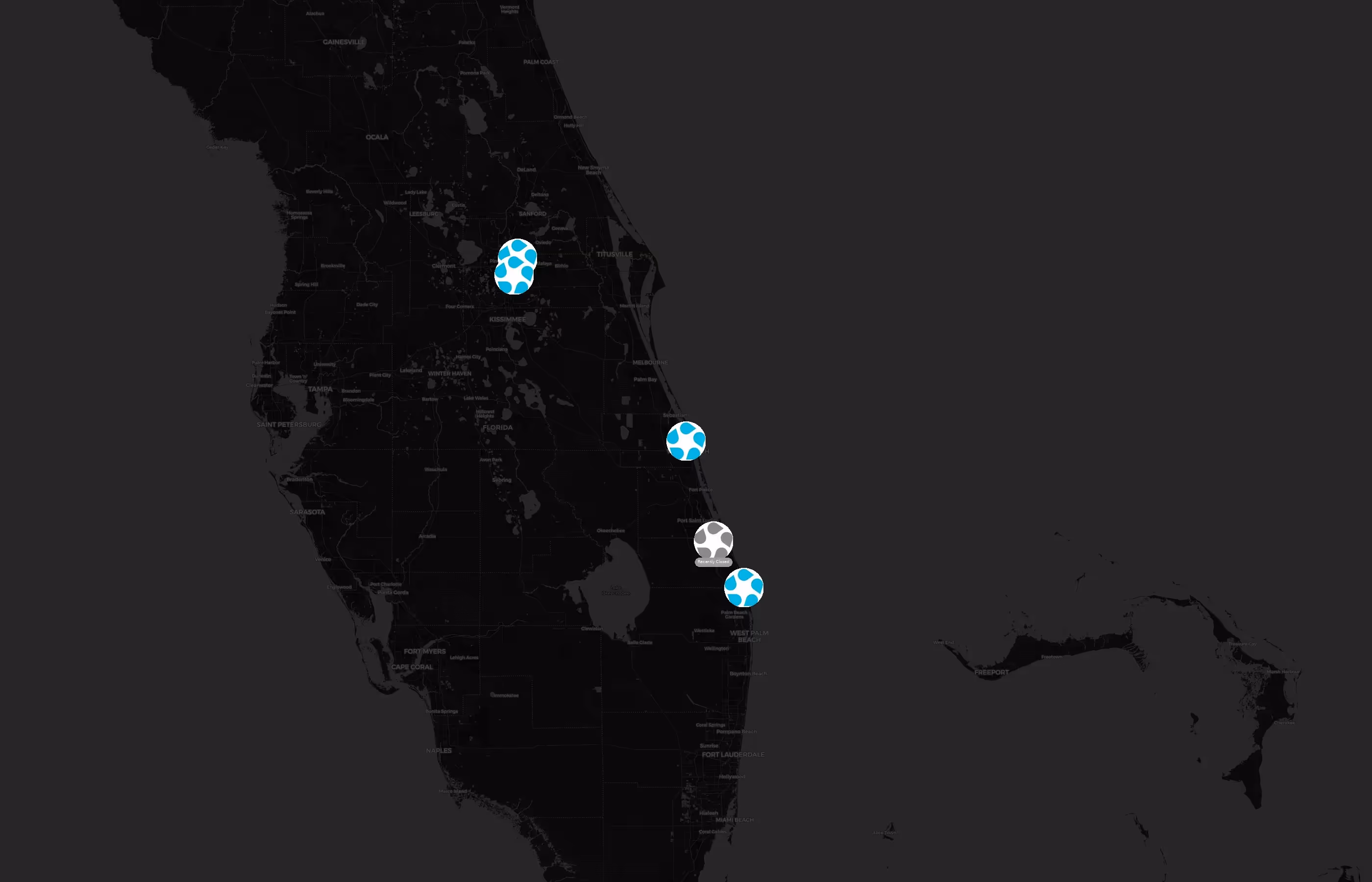 Relive Health city distribution