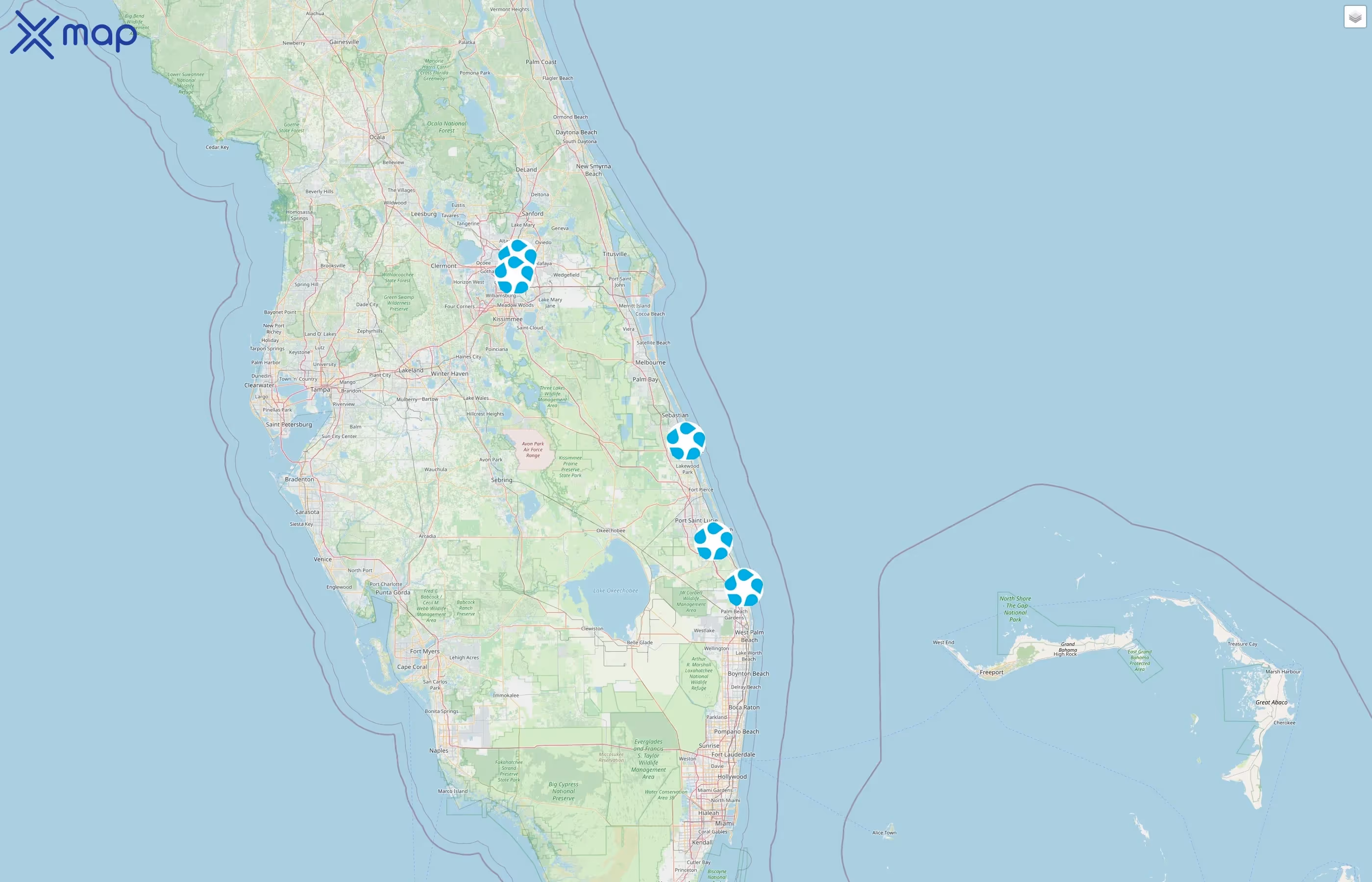 Relive Health street hotspots