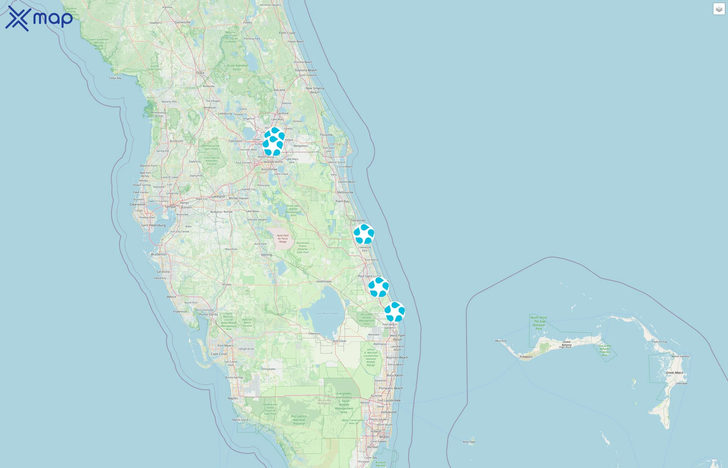 Relive Health street hotspots