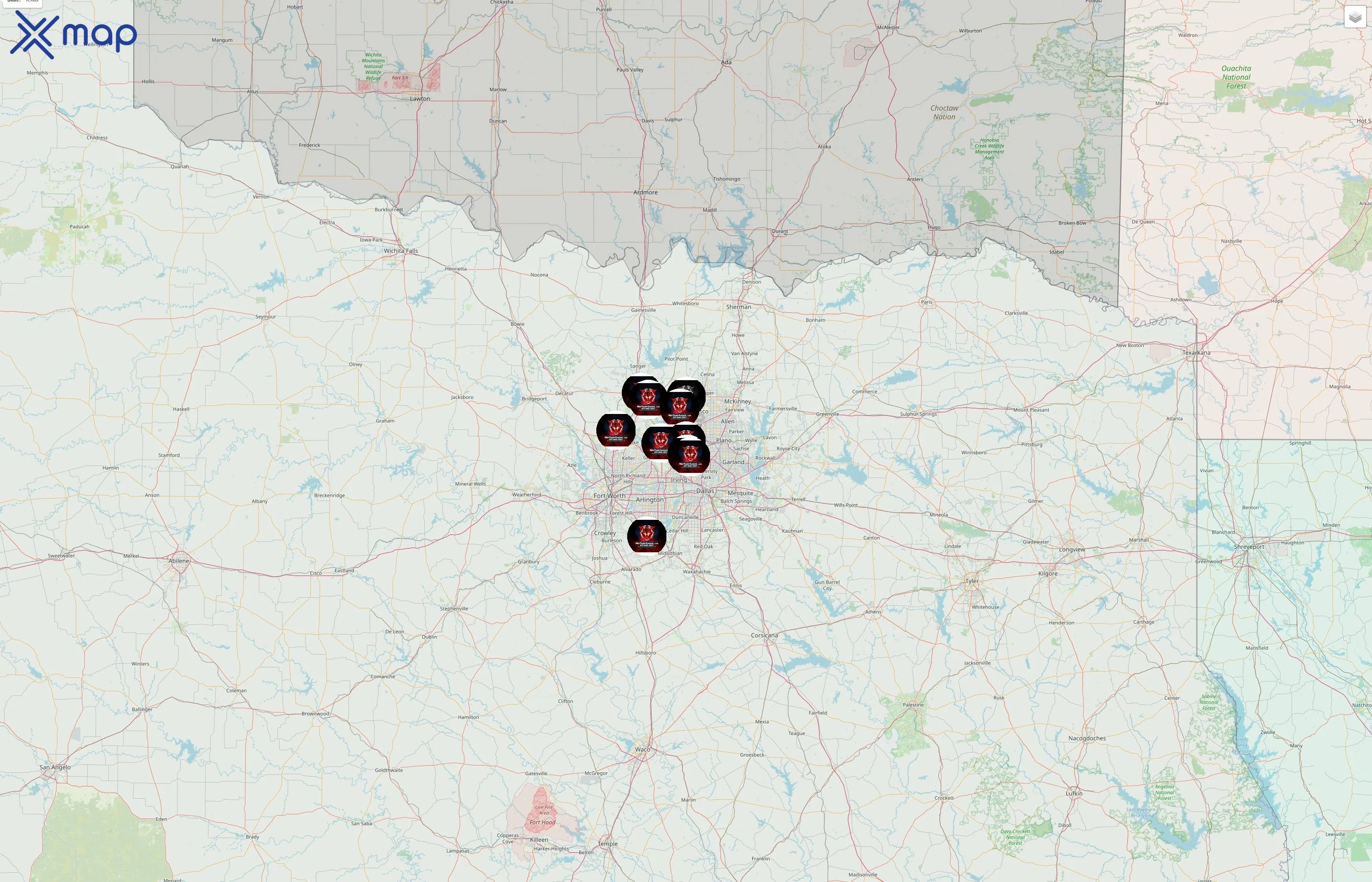 Red Tiger Karate street hotspots