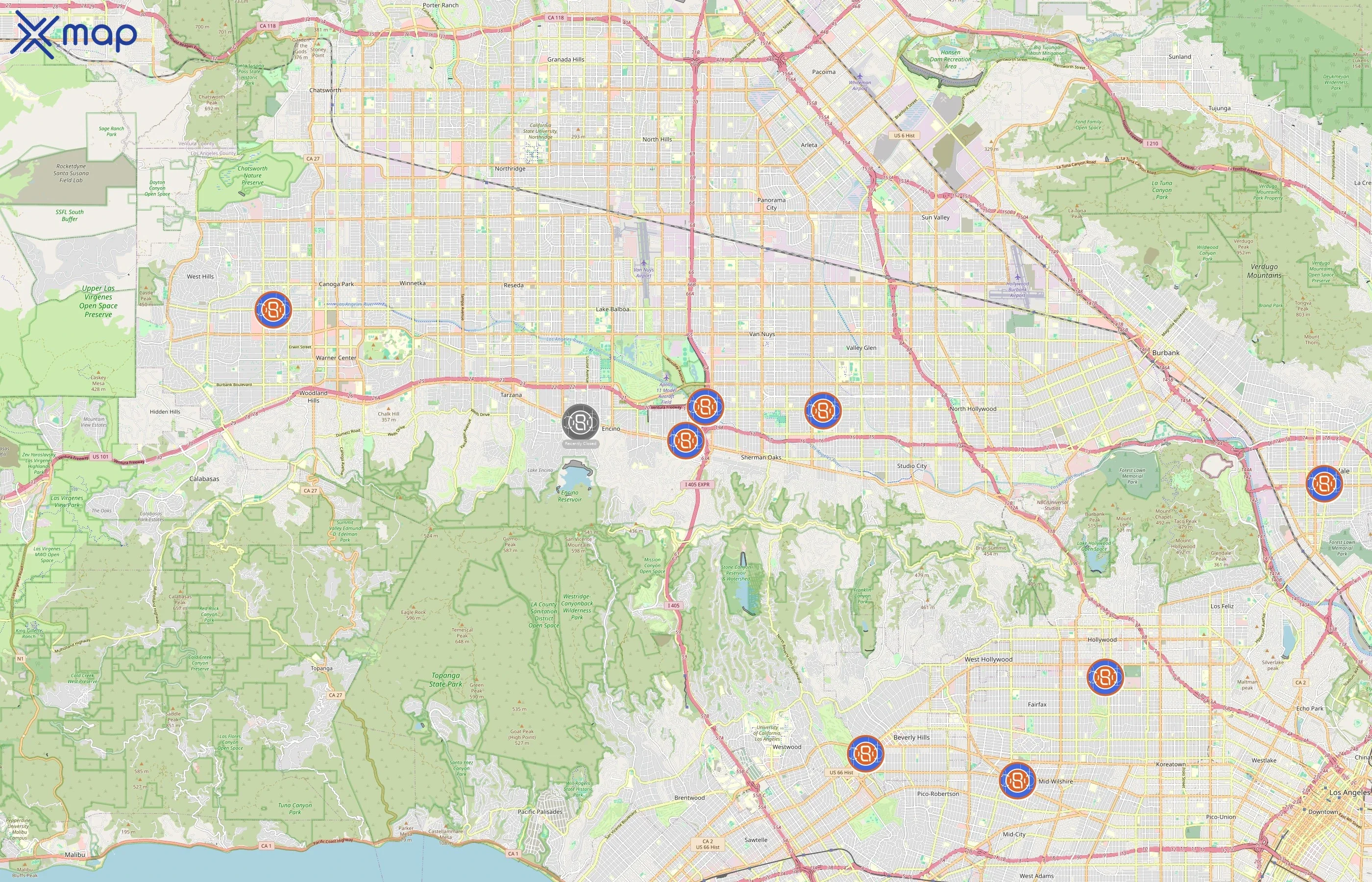 Royal Basketball School area coverage
