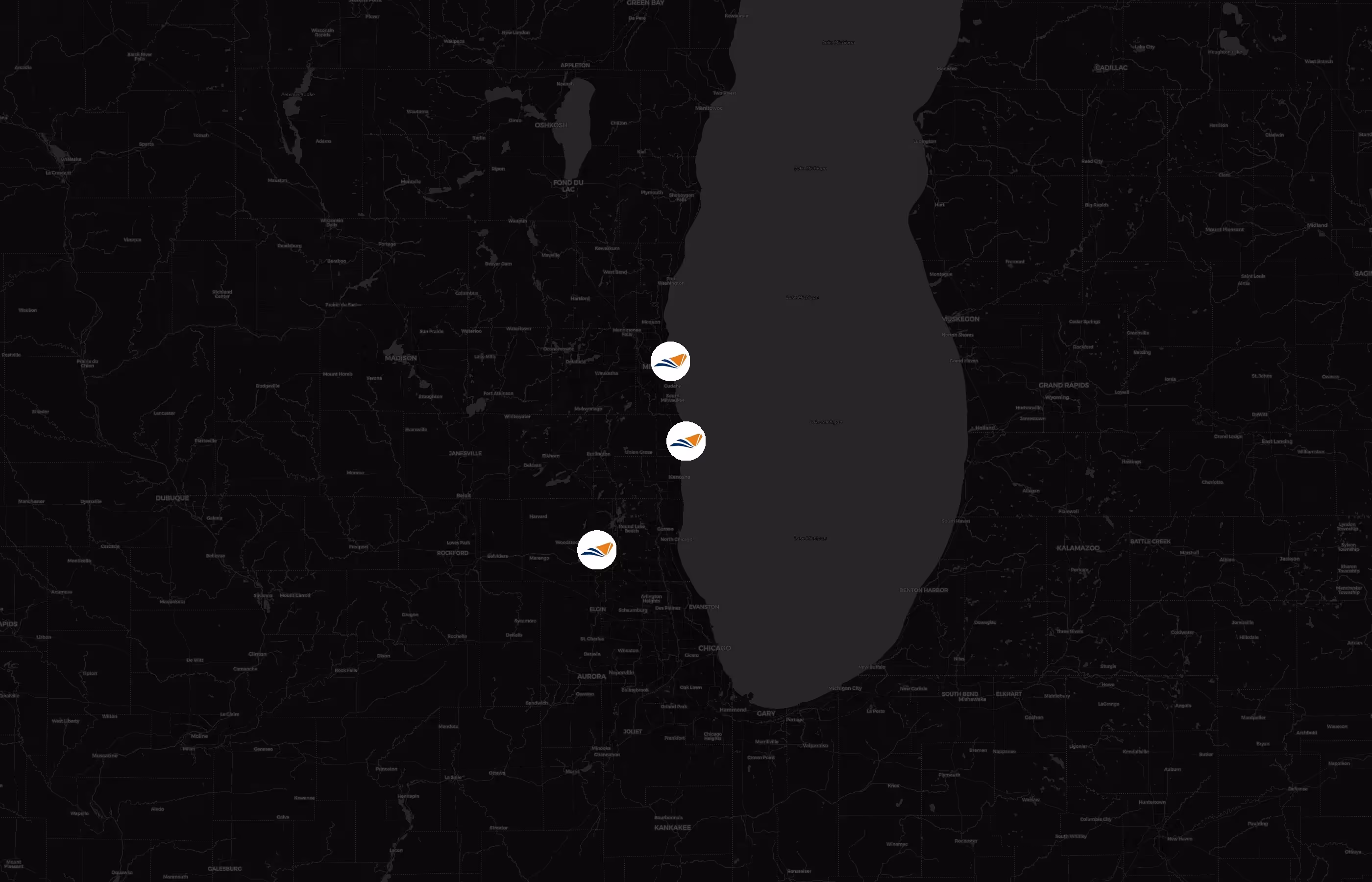 SailTime city distribution