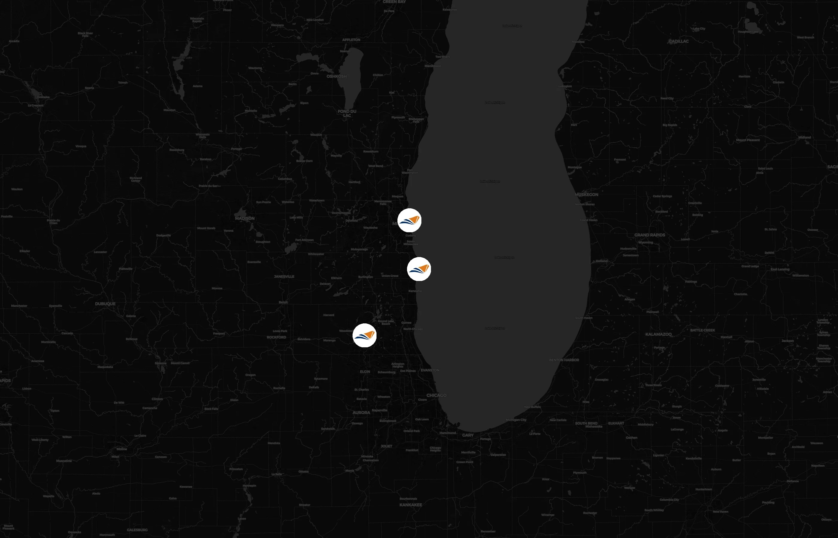 SailTime city distribution