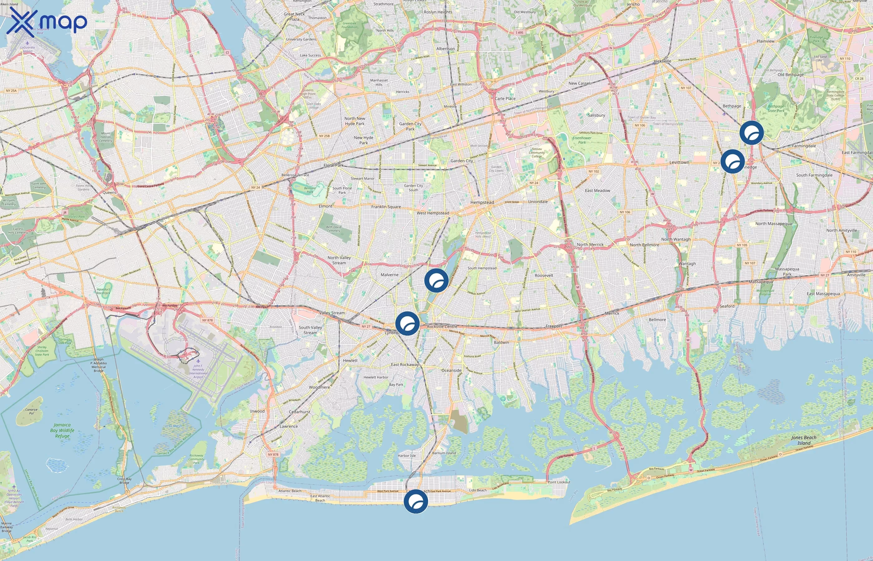 SPORTIME area coverage