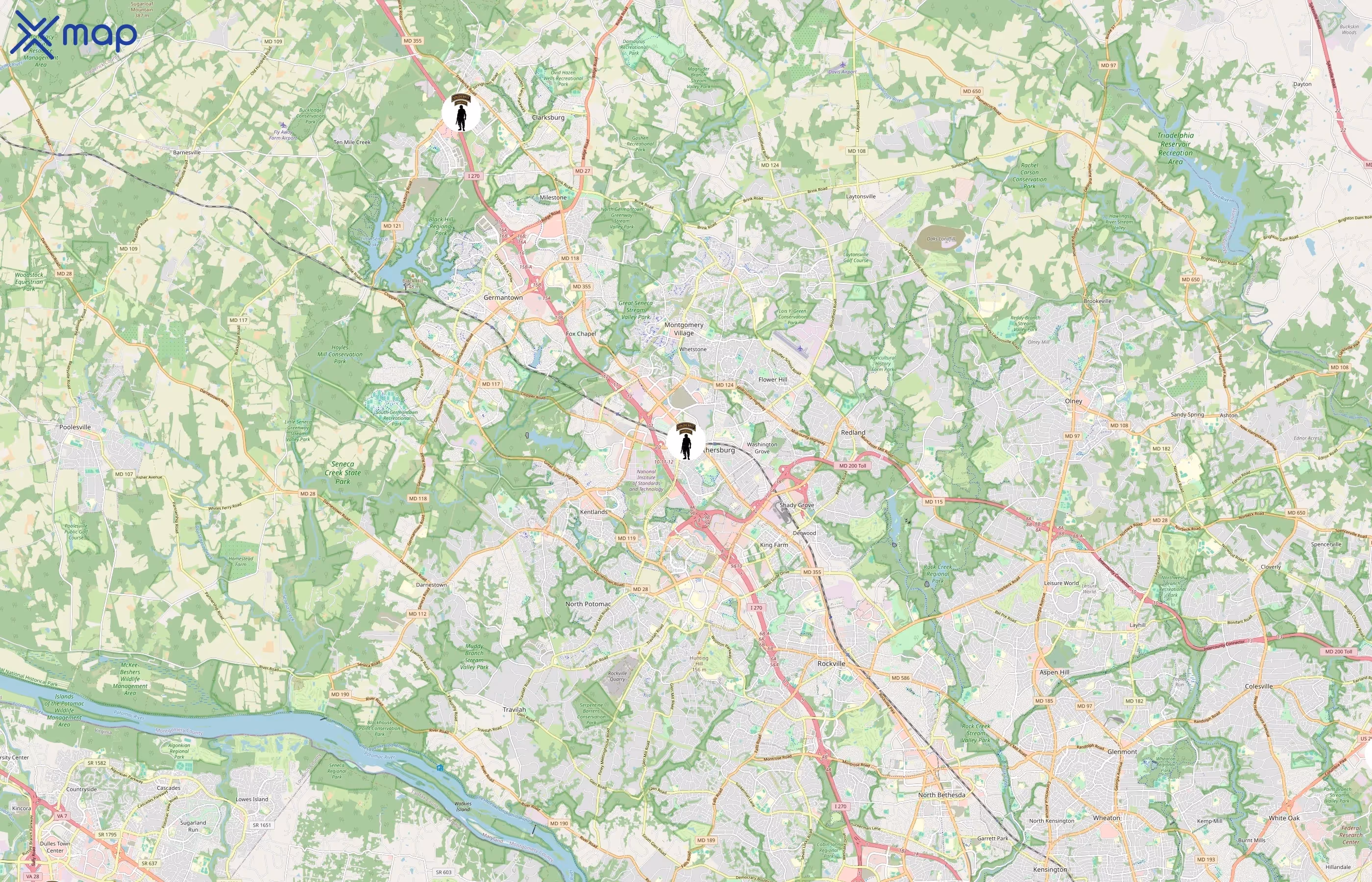 Soldierfit area coverage