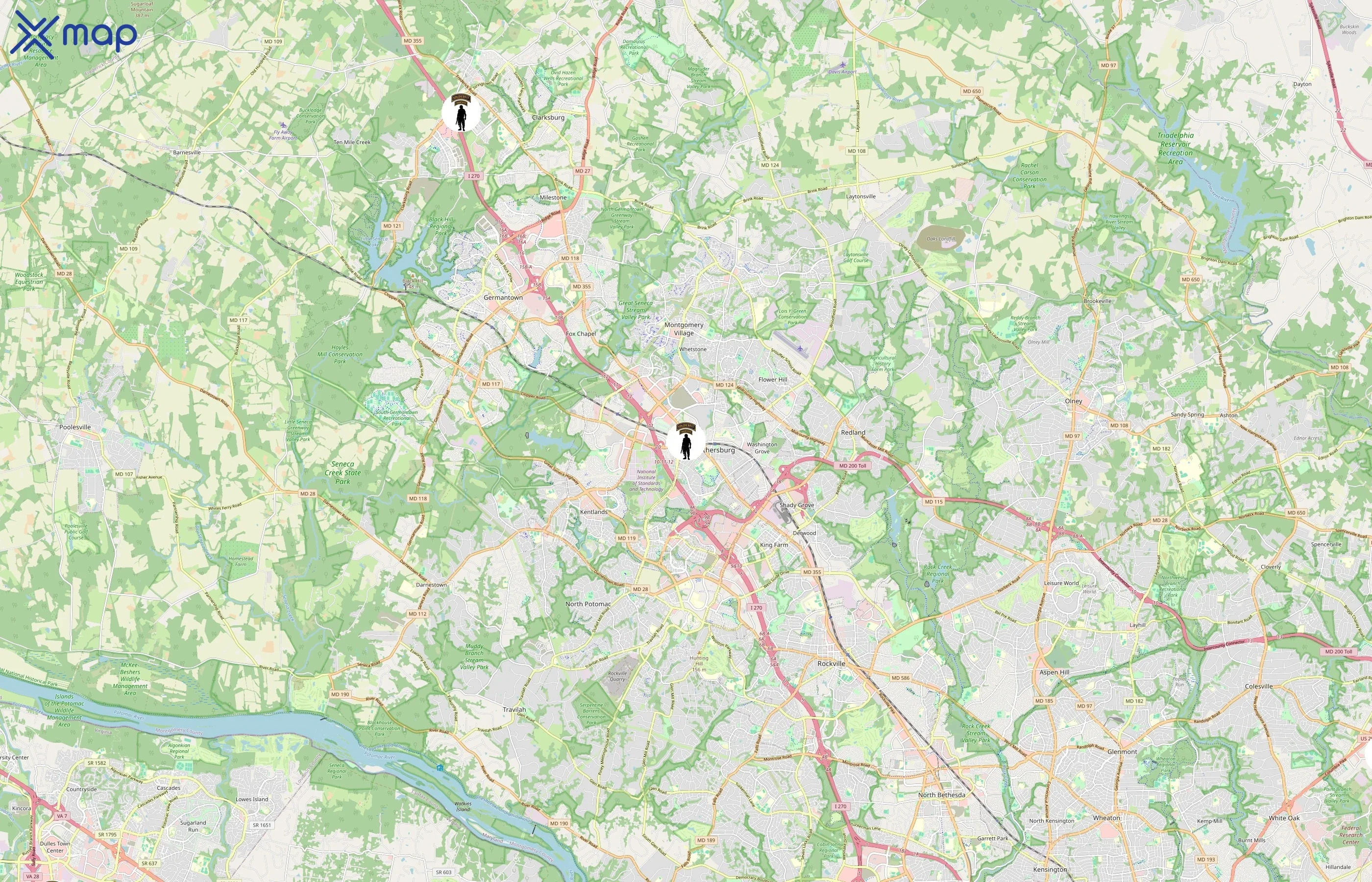 Soldierfit area coverage