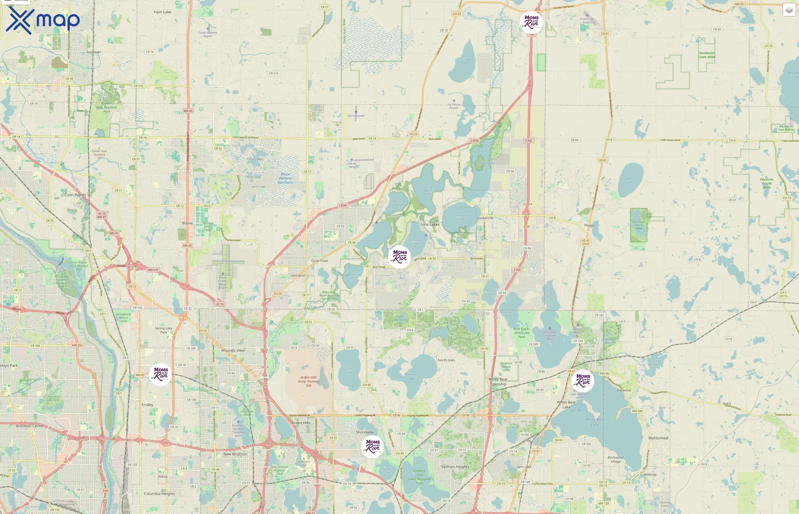 Moms on the Run traffic data