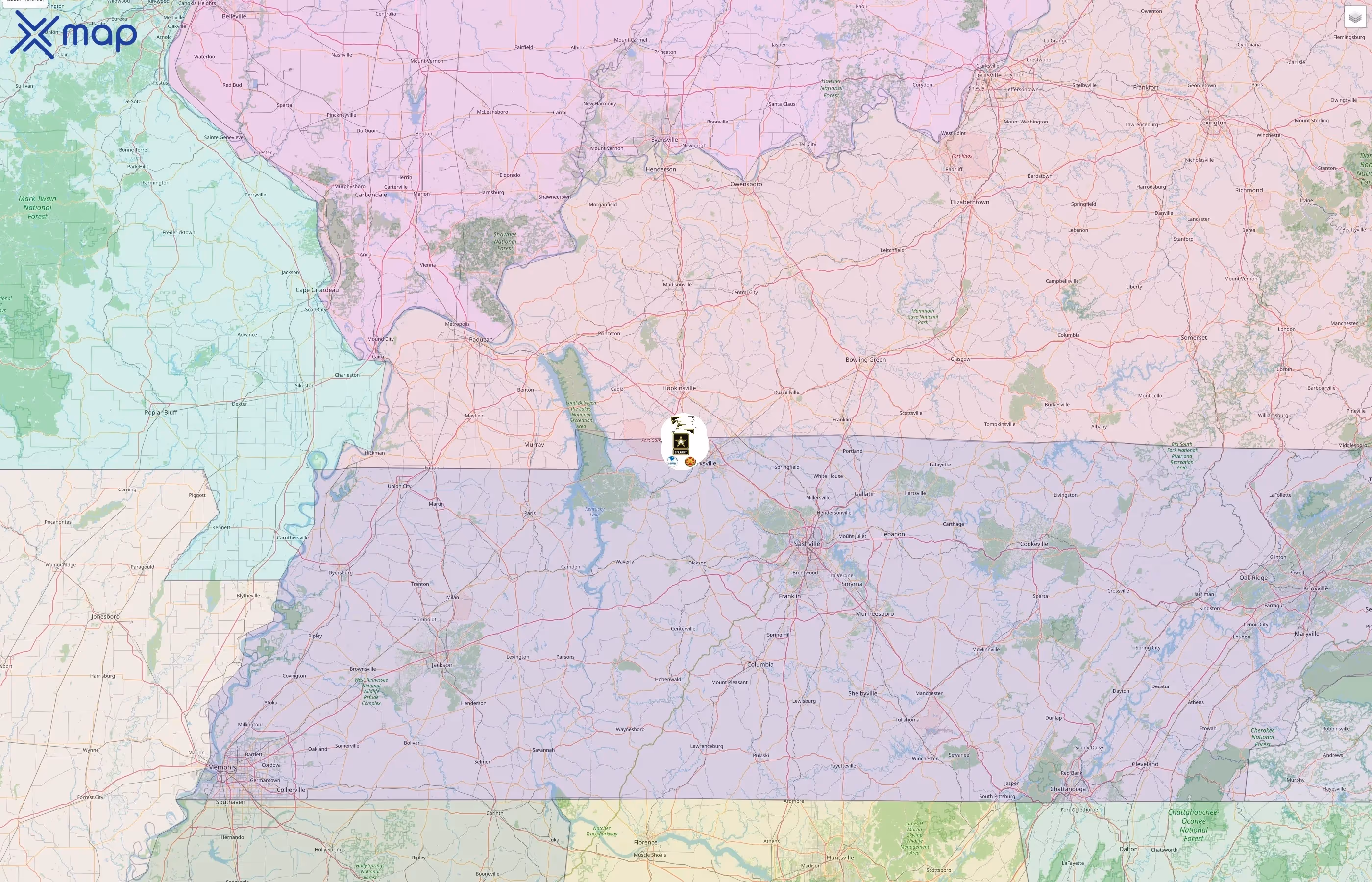 Fort Campbell MWR street hotspots