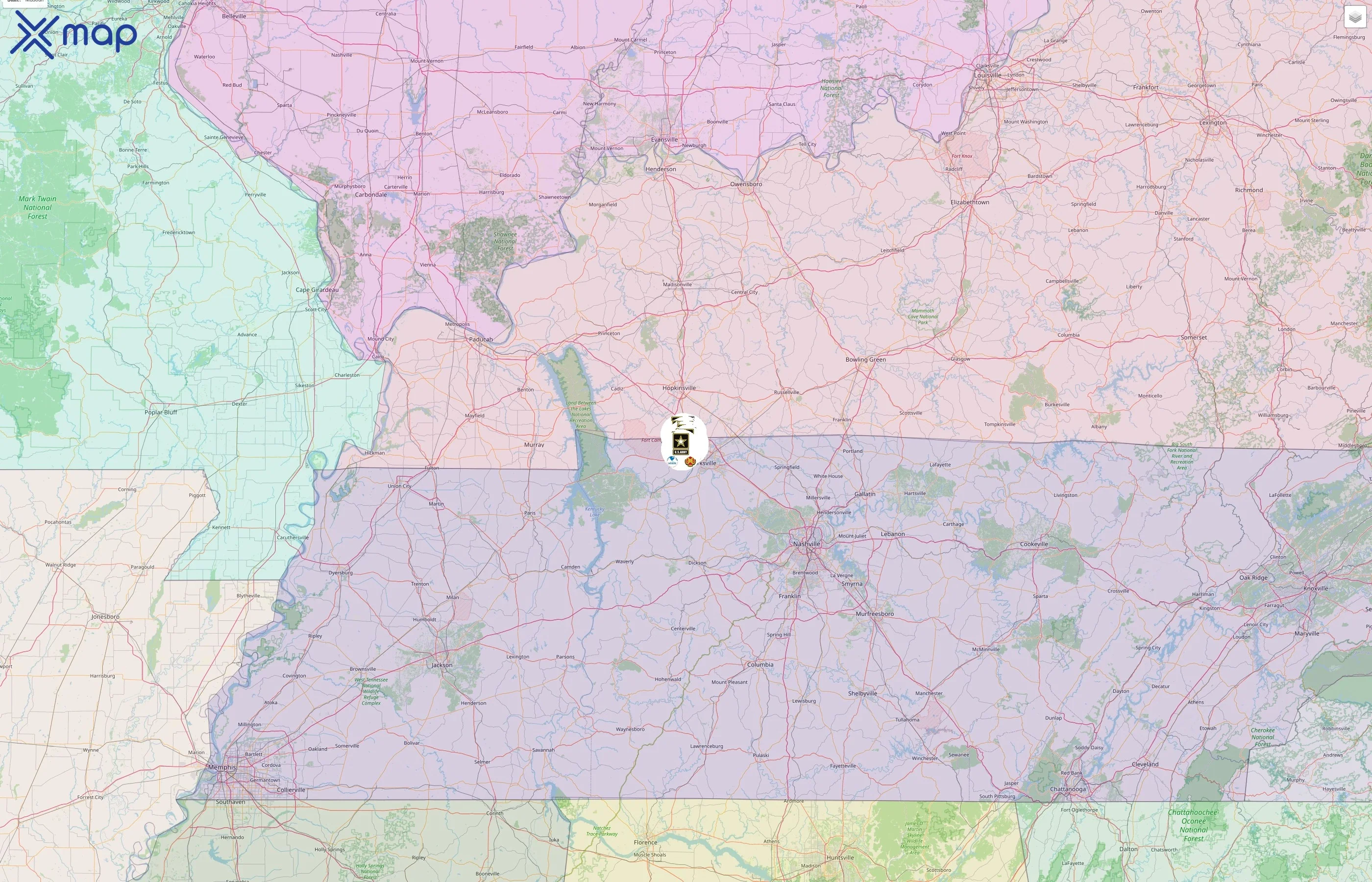 Fort Campbell MWR street hotspots