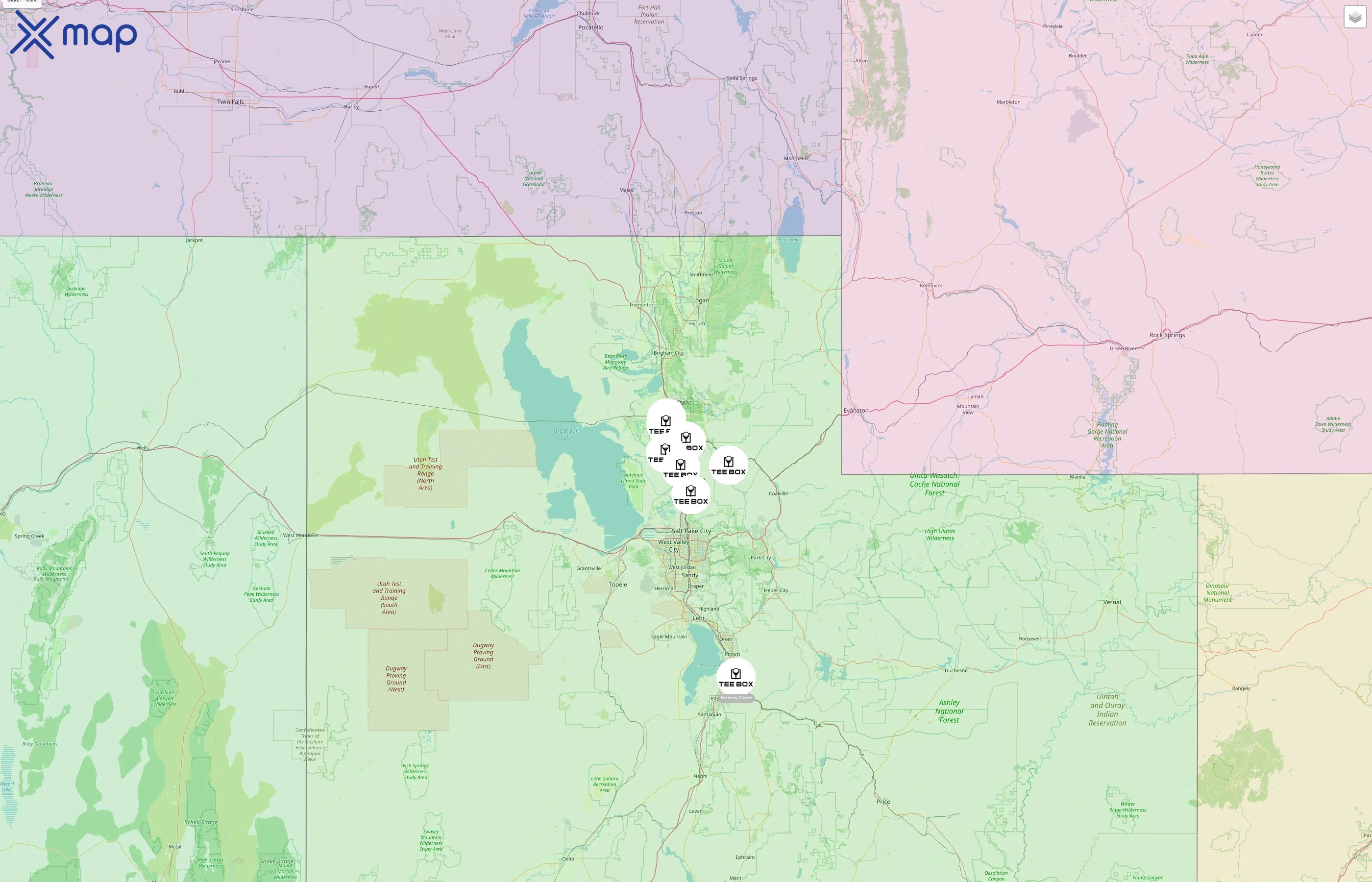 Tee Box street hotspots