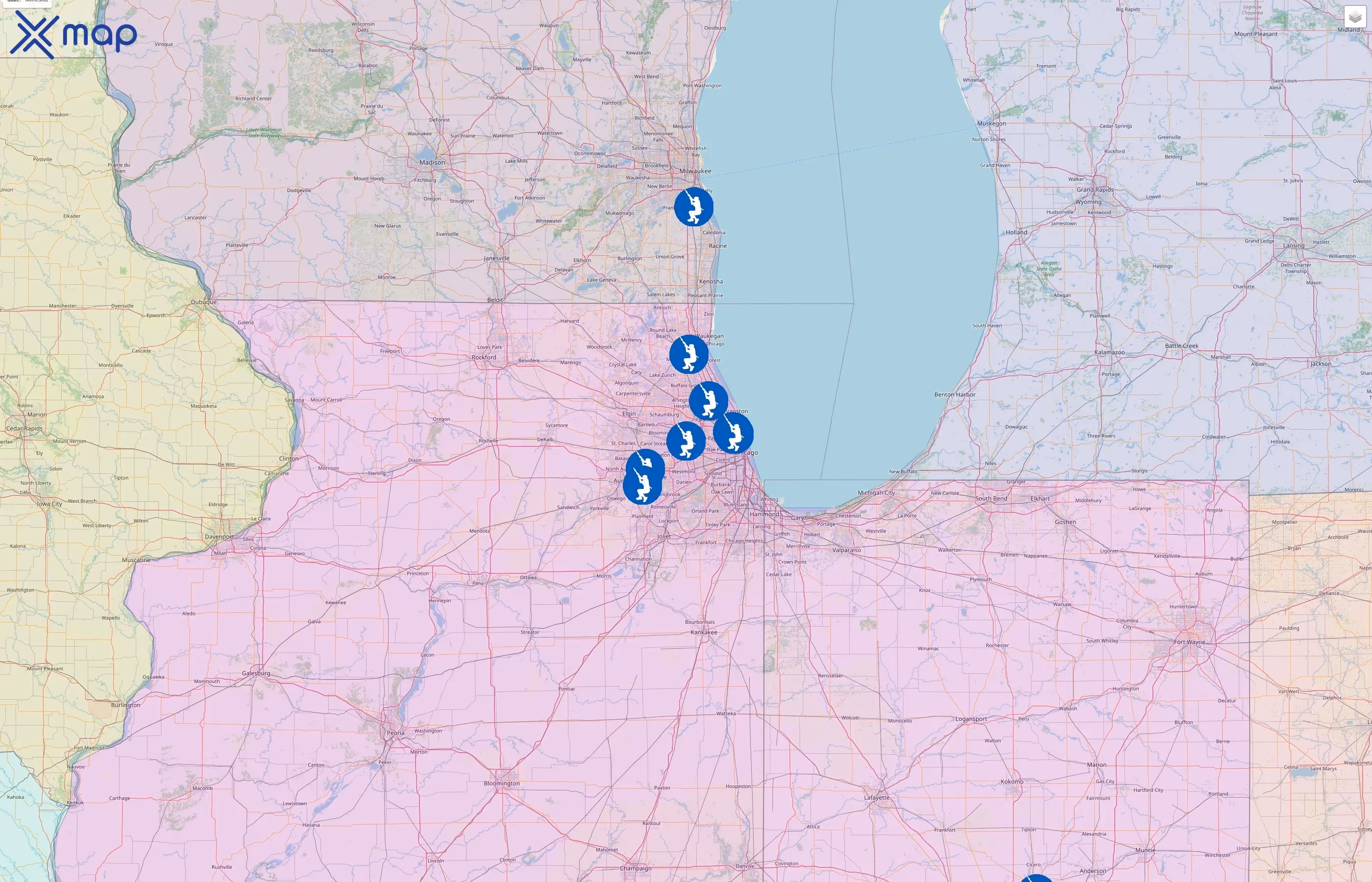 Ultimate Ninjas street hotspots