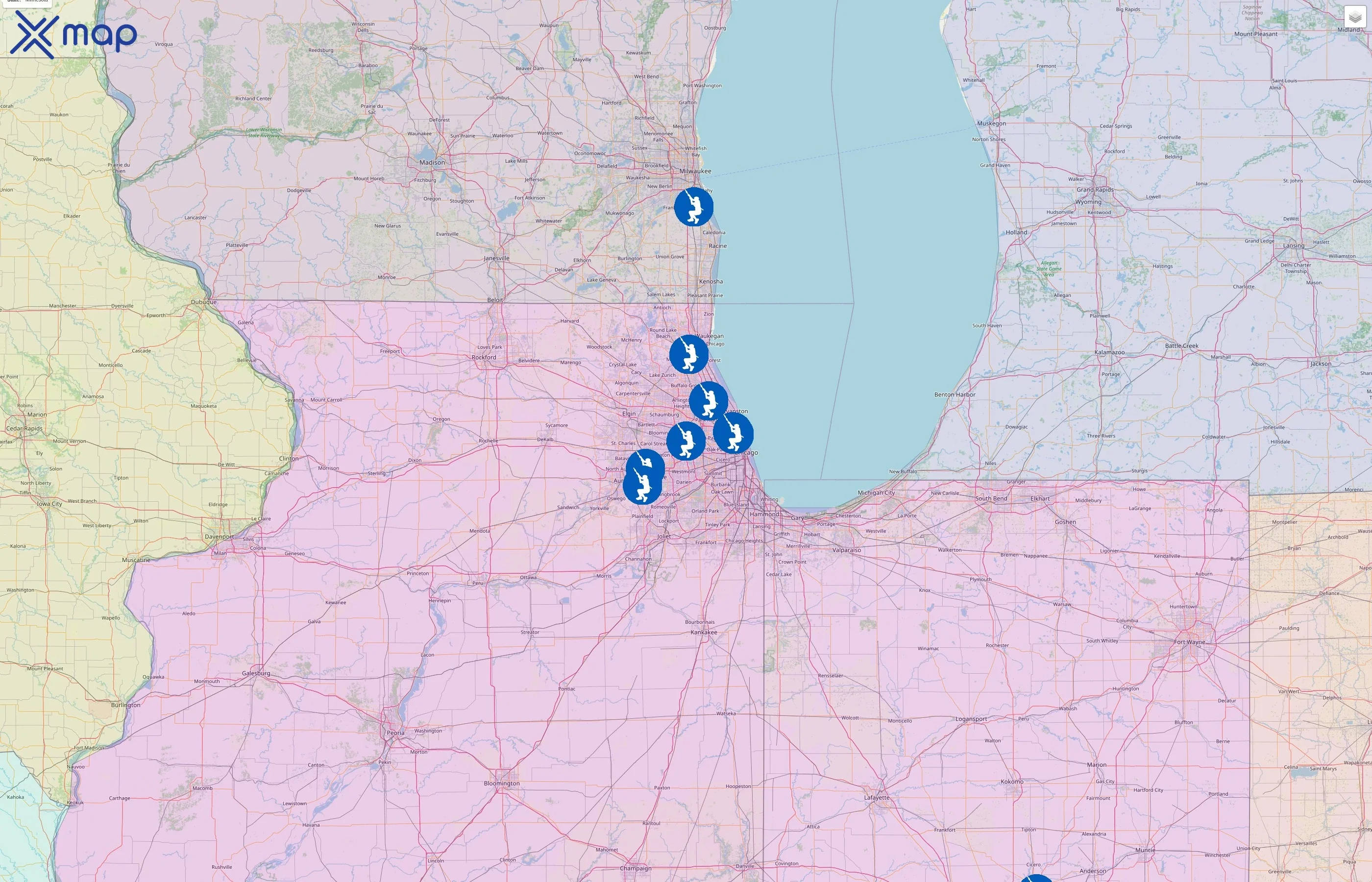 Ultimate Ninjas street hotspots