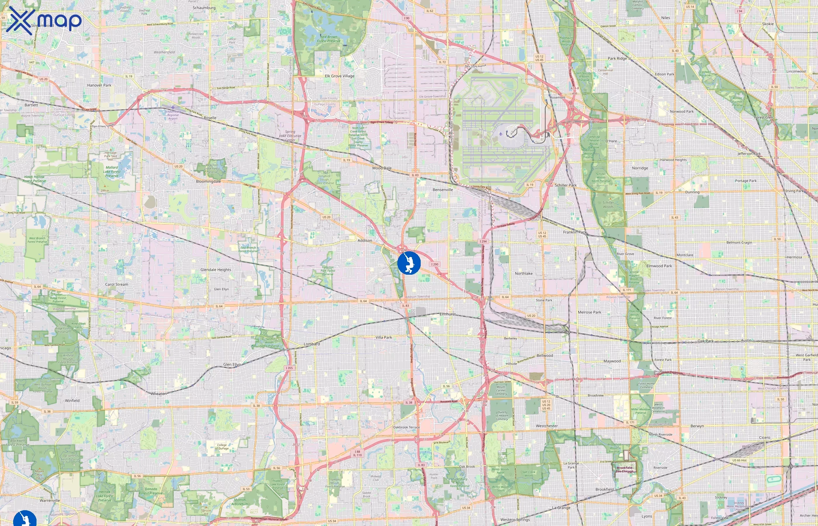 Ultimate Ninjas area coverage