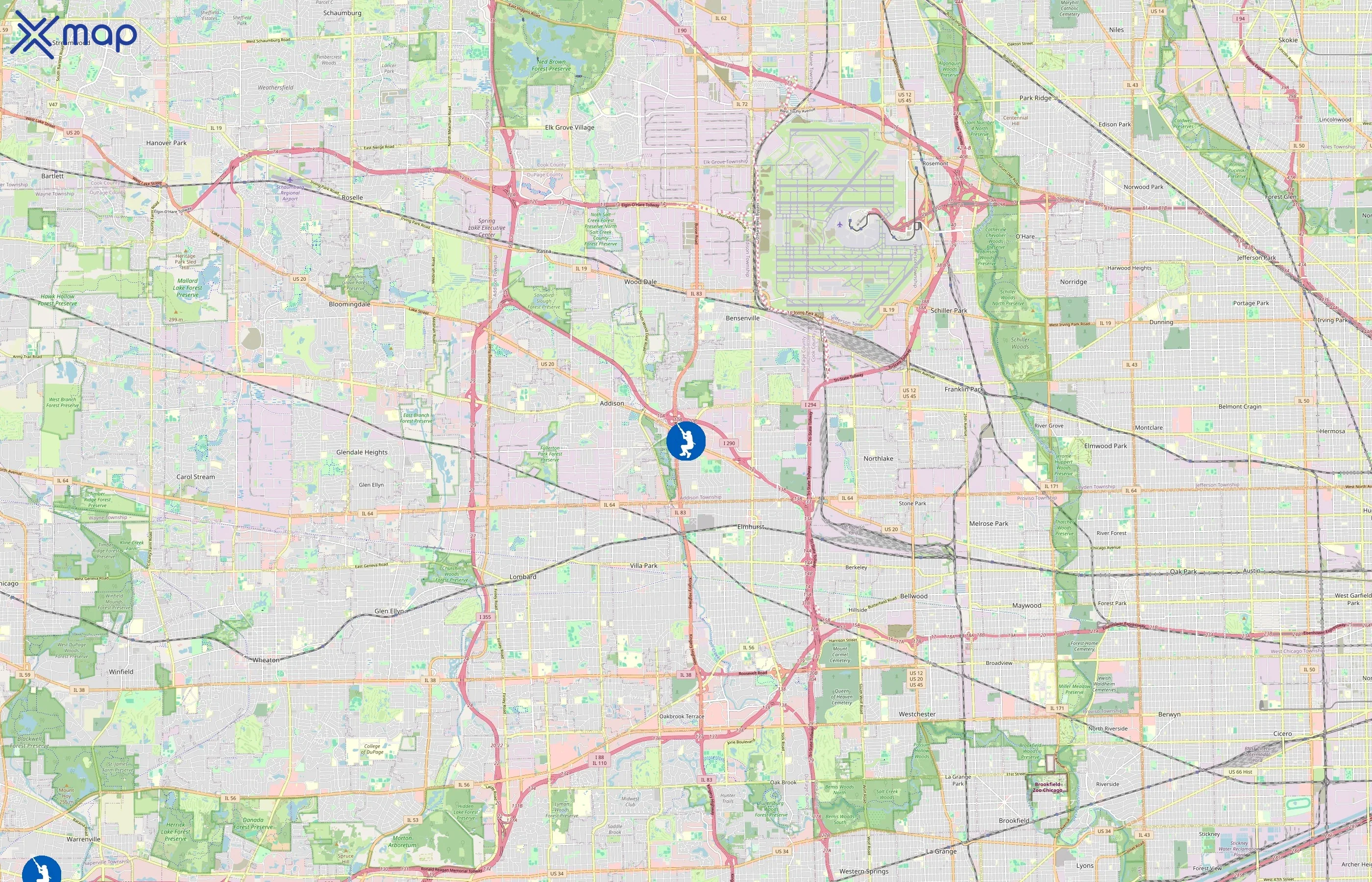 Ultimate Ninjas area coverage