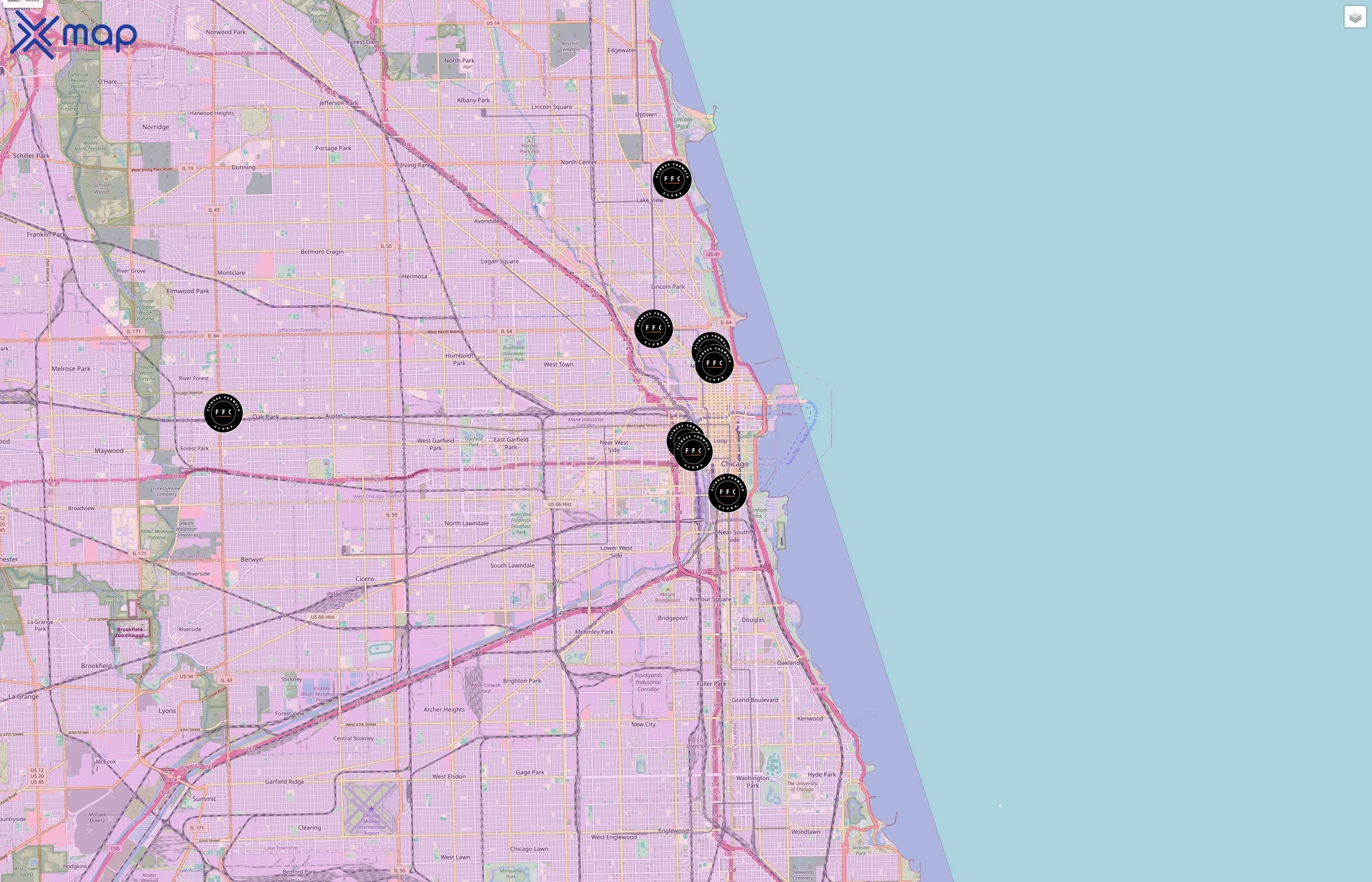 Fitness Formula Clubs traffic data