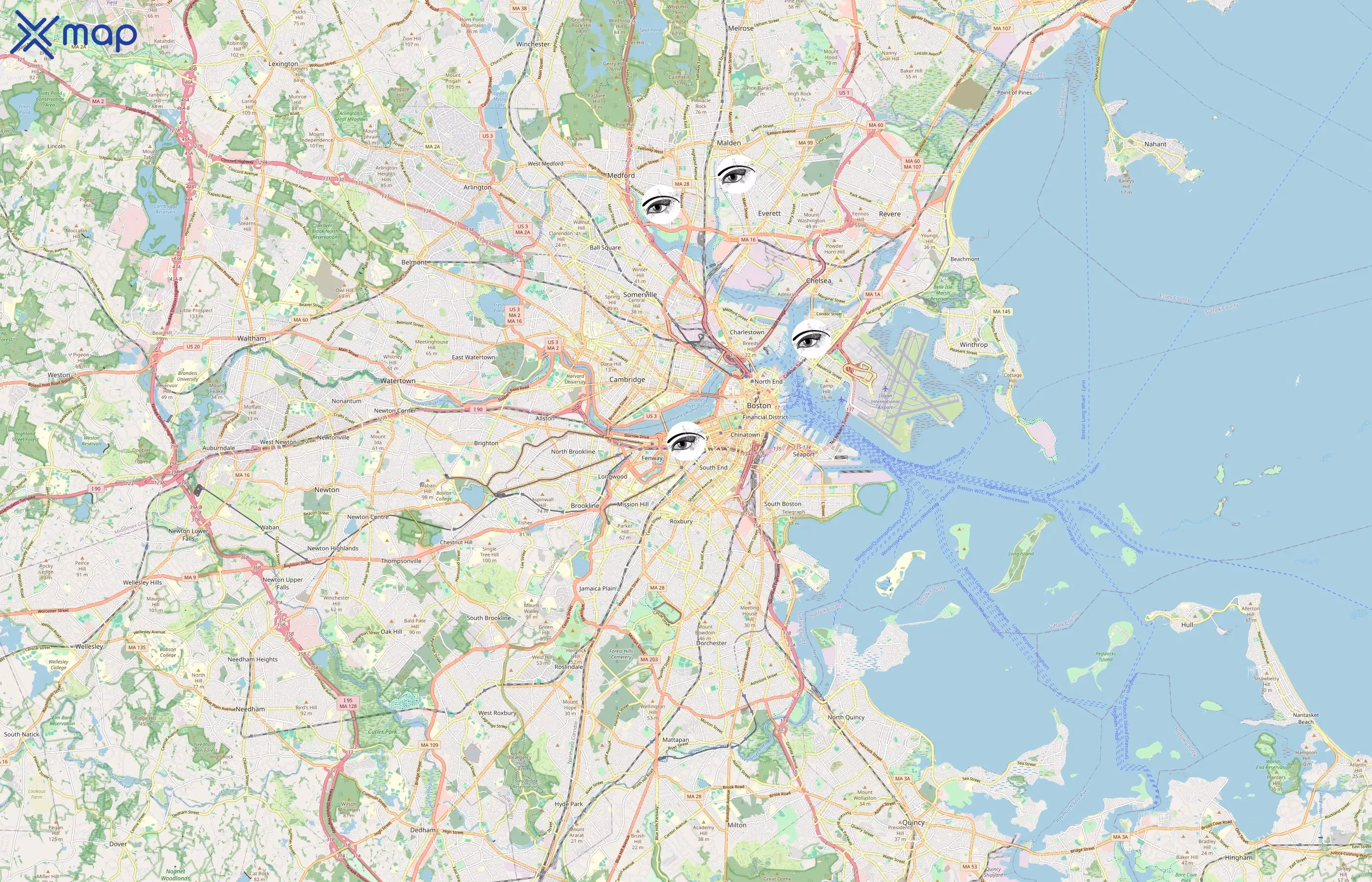The Threading Place area coverage