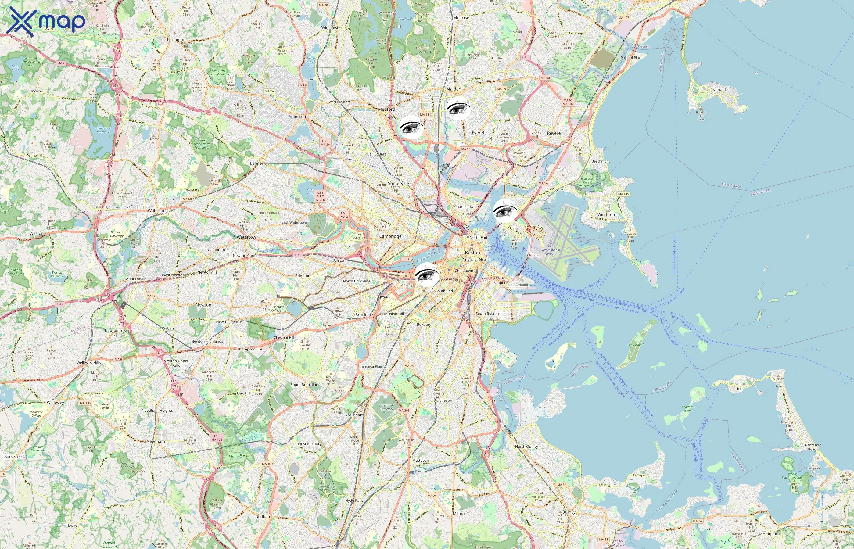 The Threading Place area coverage