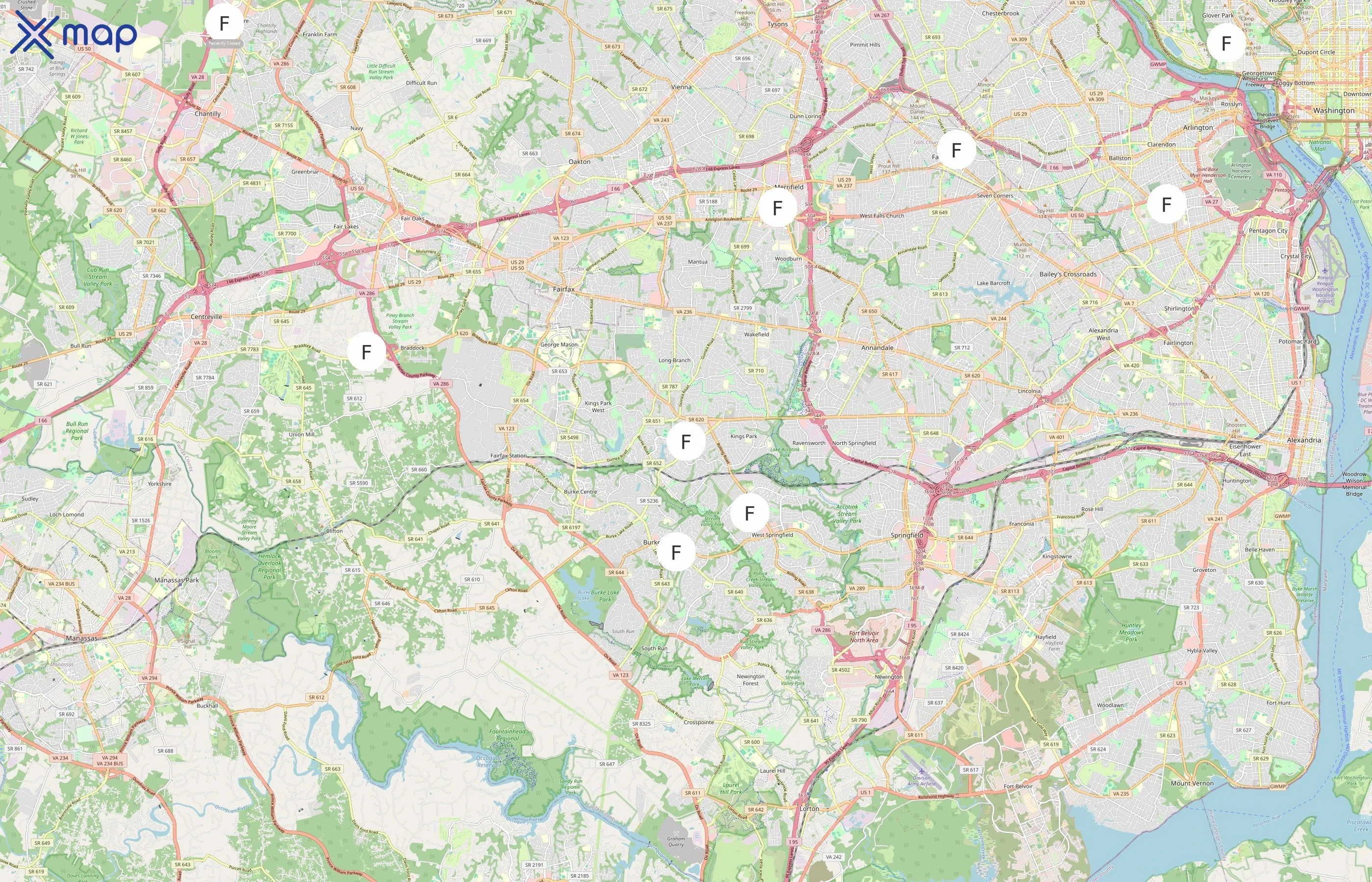 F3 The Capital area coverage