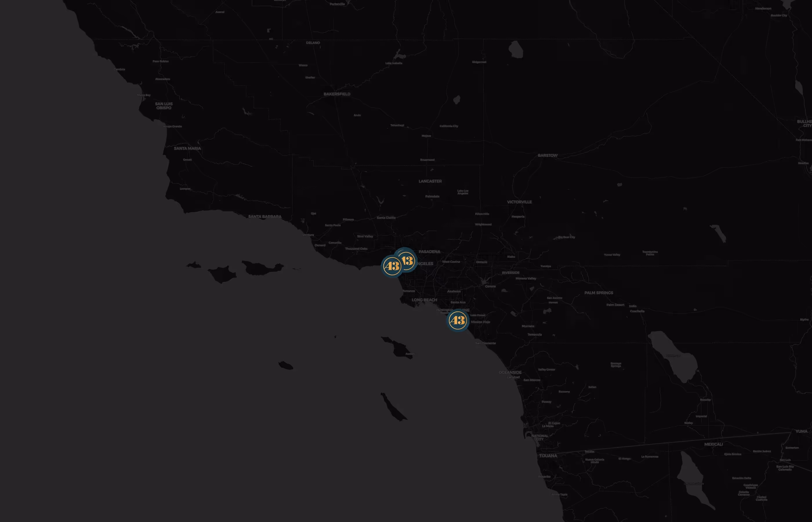 Alchemy 43 city distribution