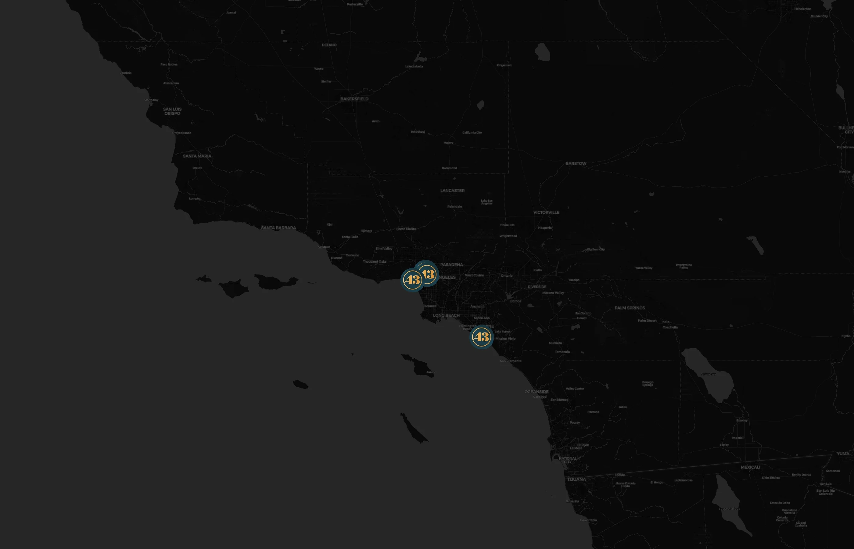 Alchemy 43 city distribution