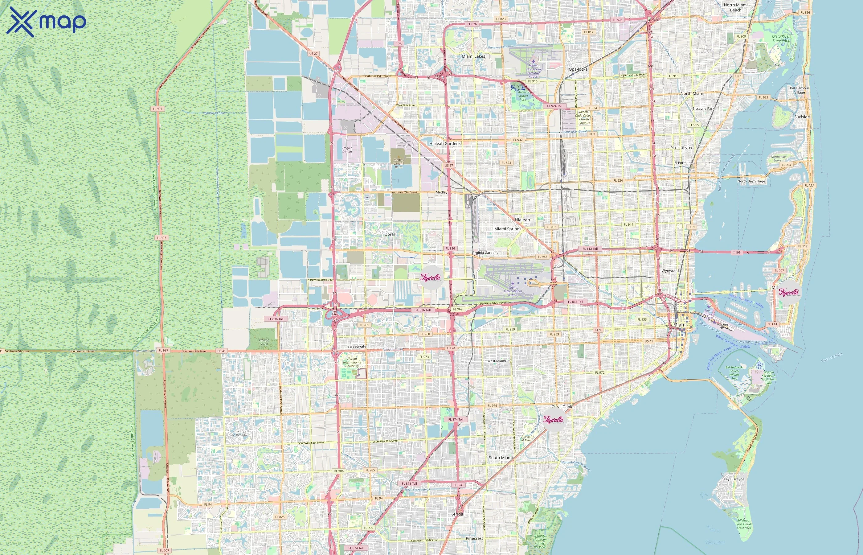 Figurella area coverage