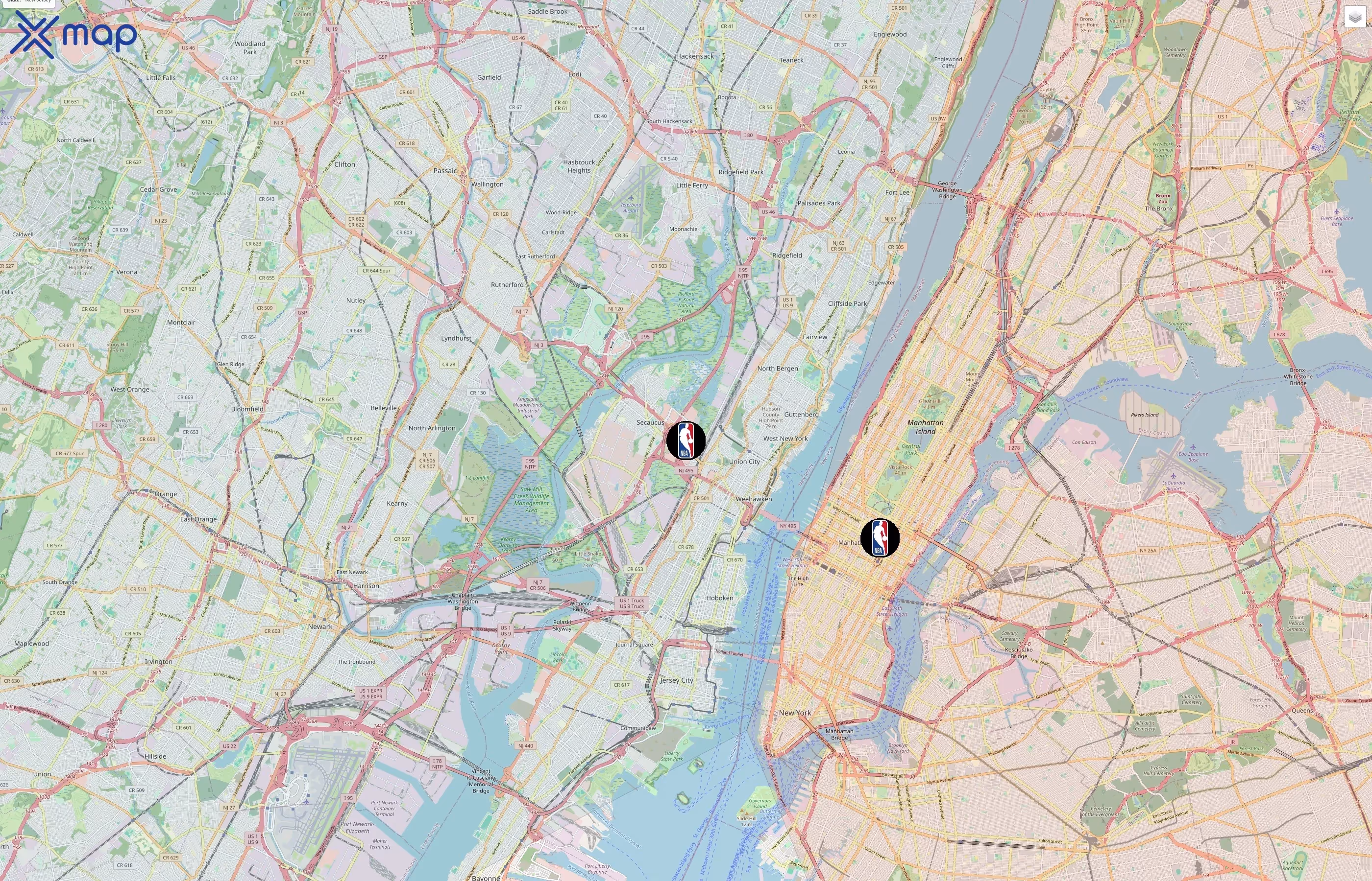 National Basketball Association traffic data
