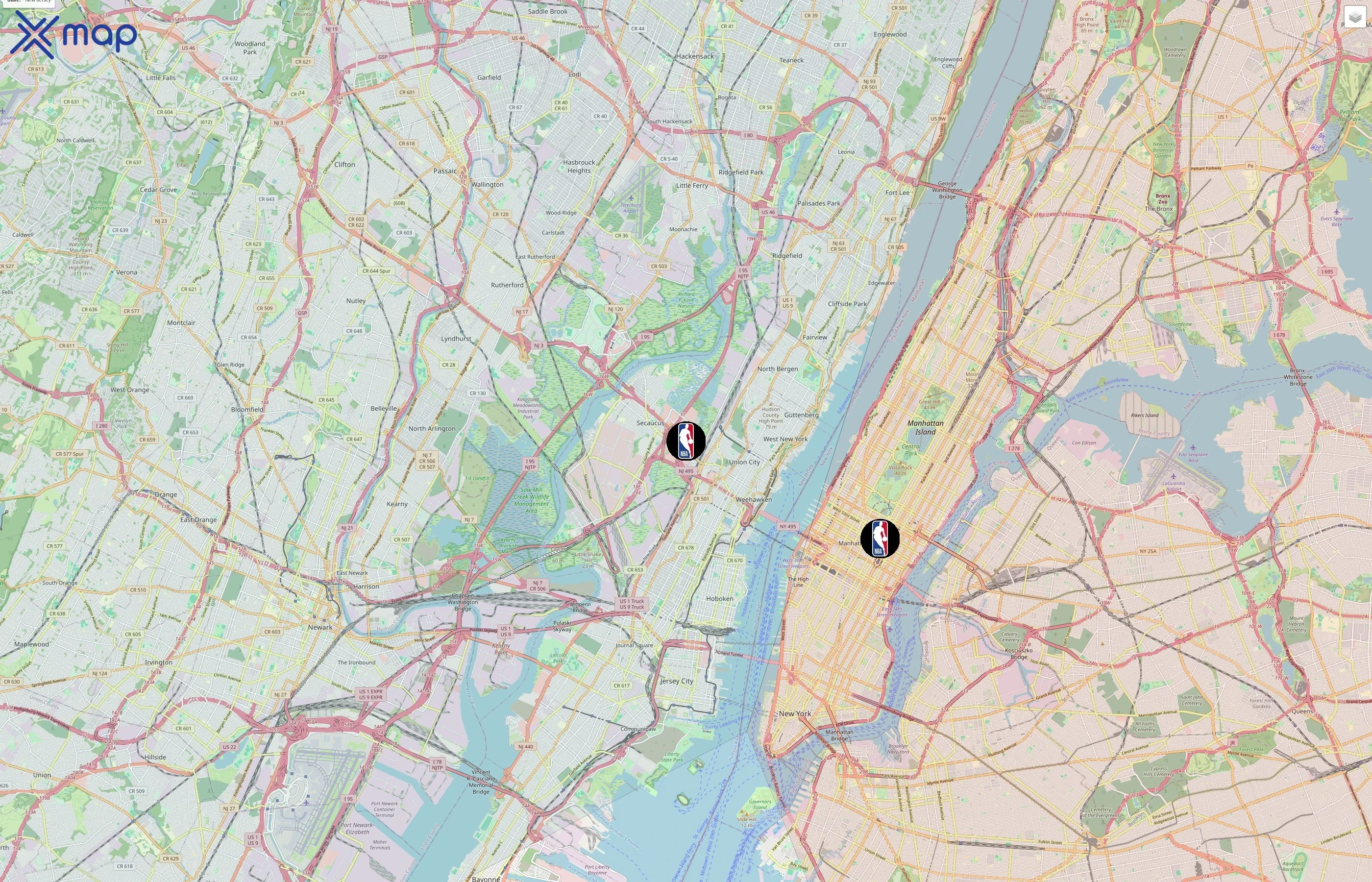 National Basketball Association traffic data