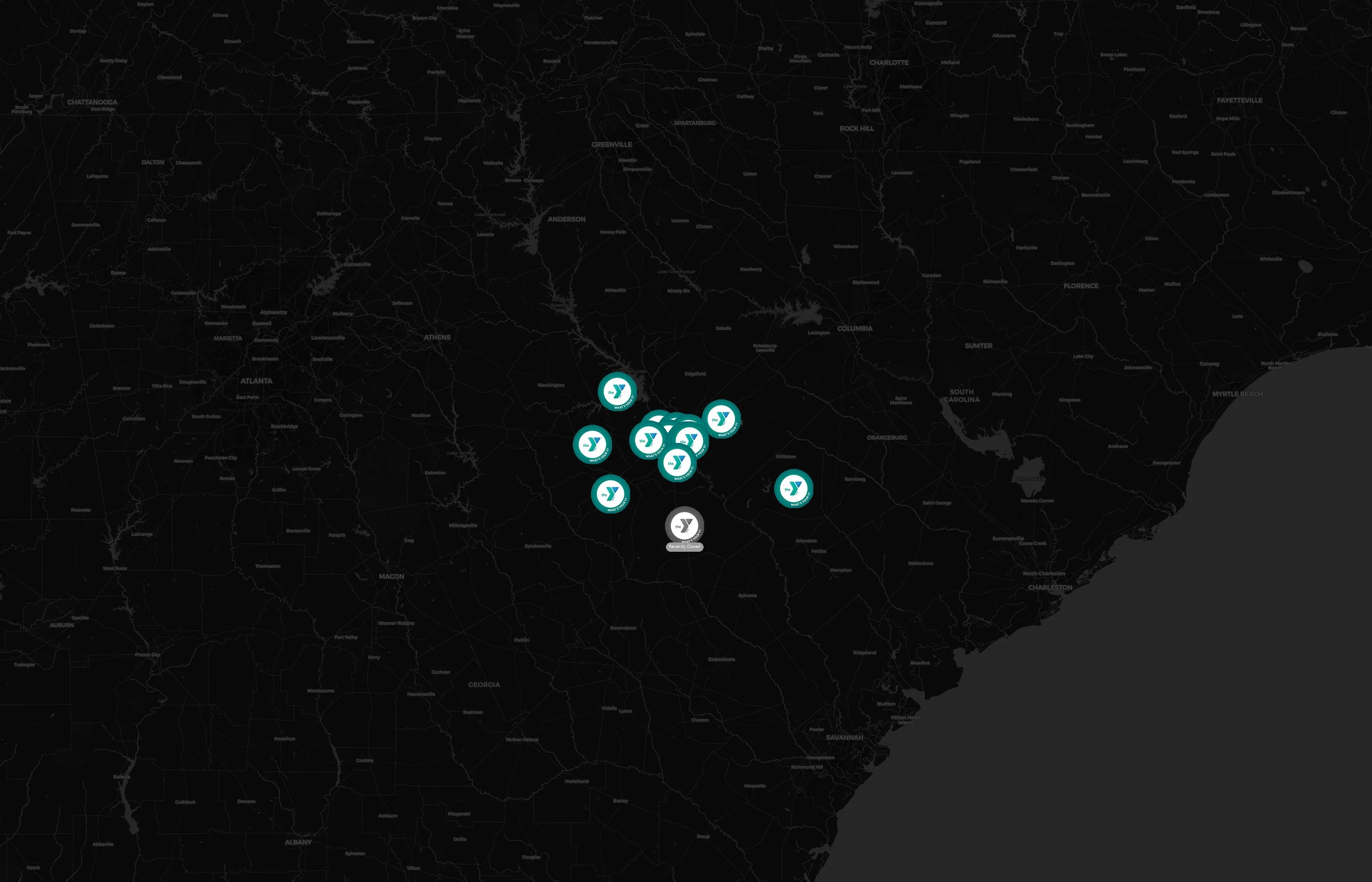 Family YMCA city distribution