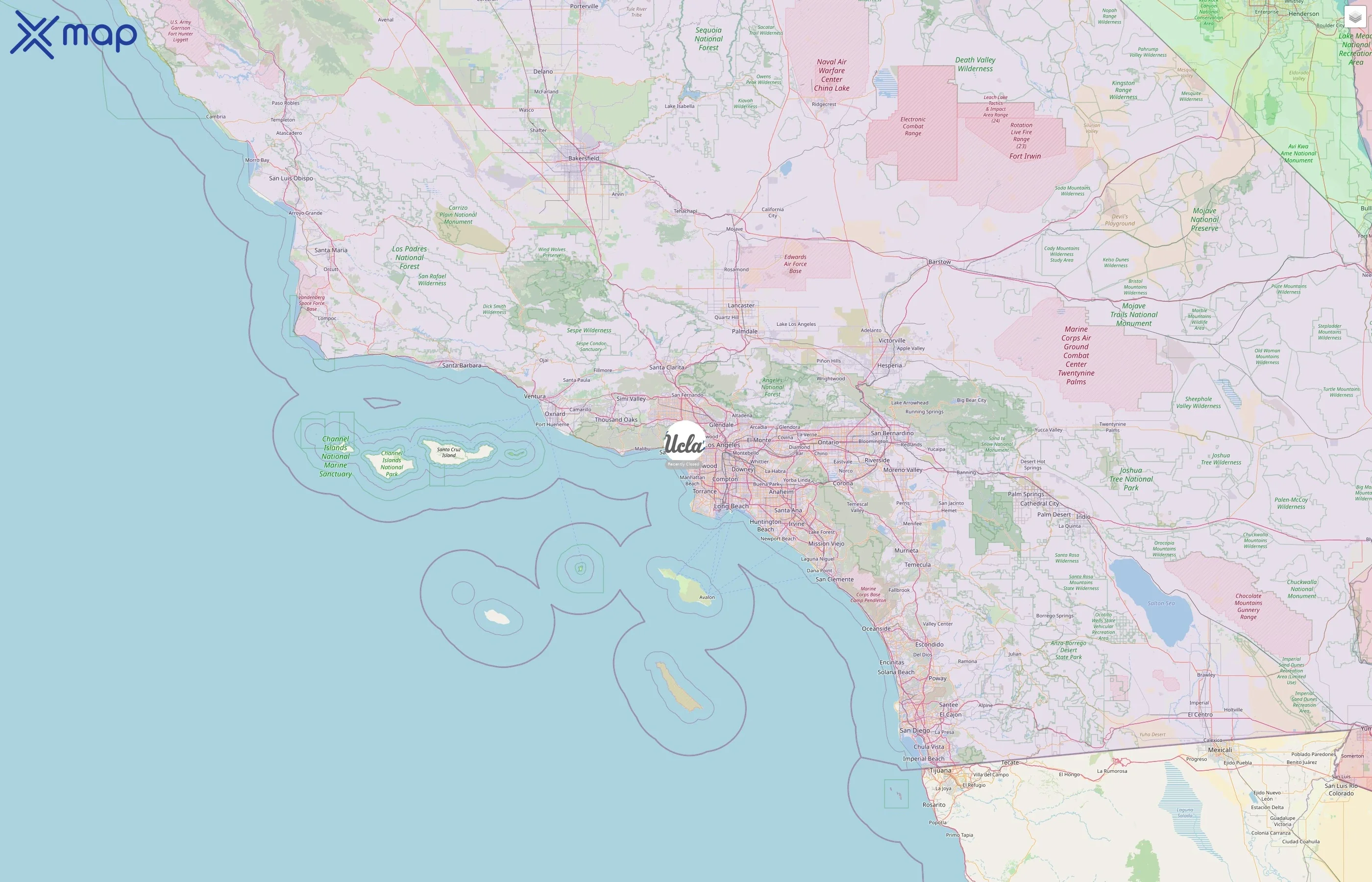 UCLA Athletics street hotspots