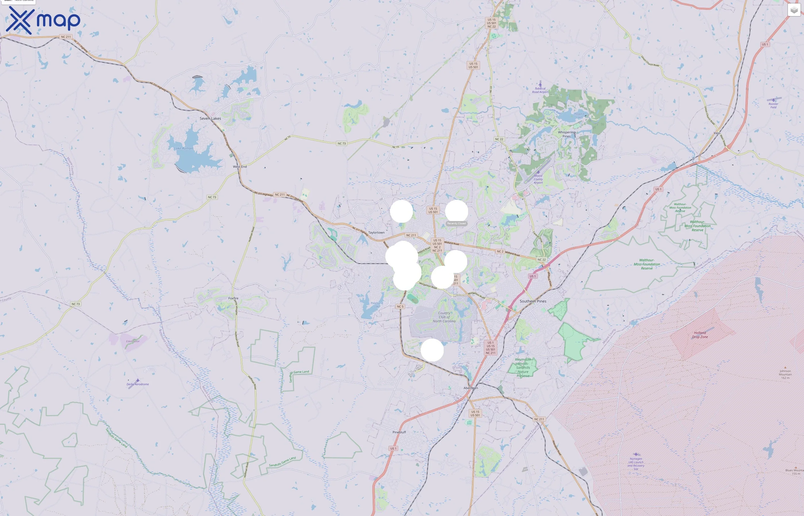 Pinehurst Resort traffic data