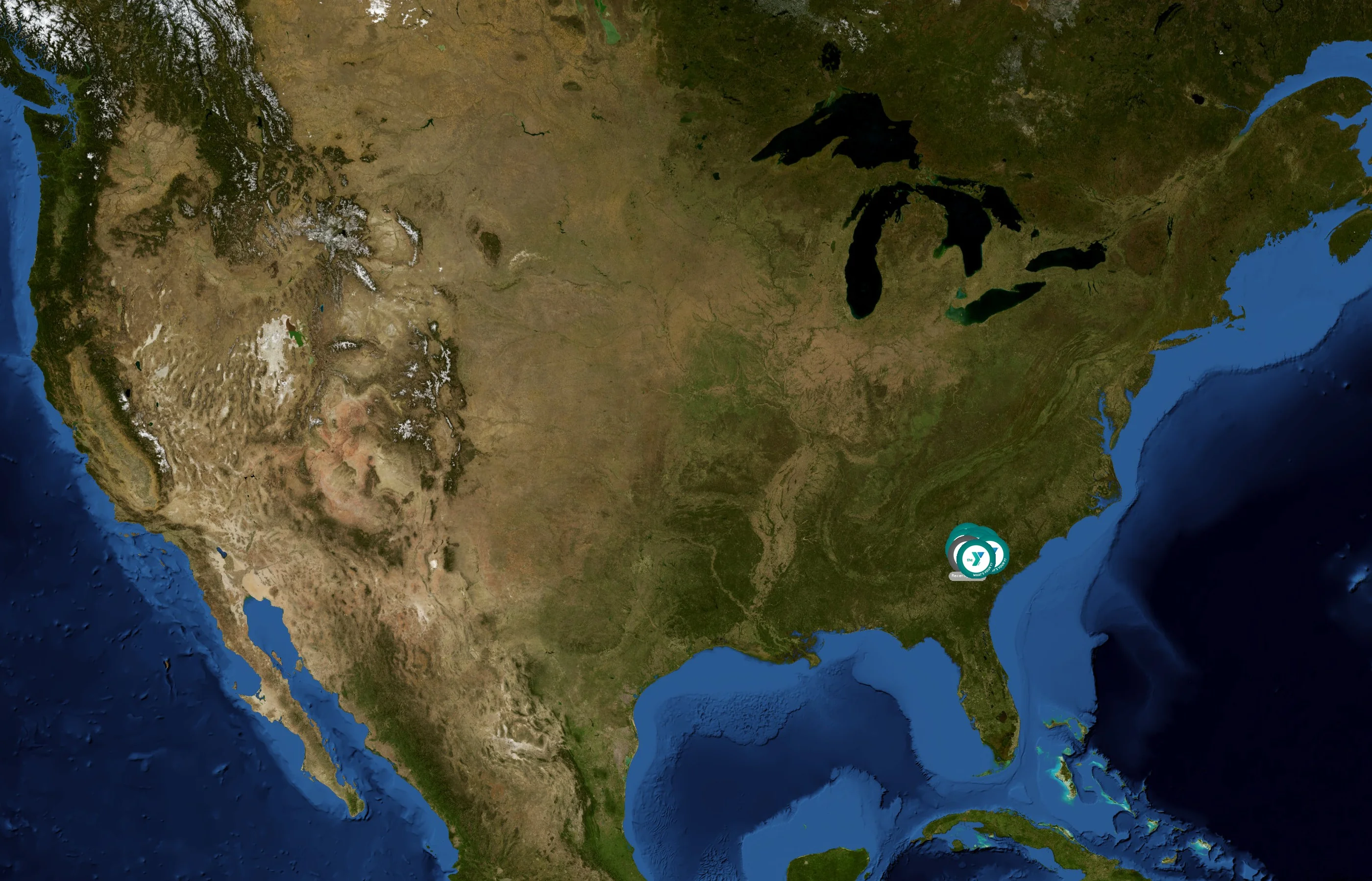 Family YMCA state distribution