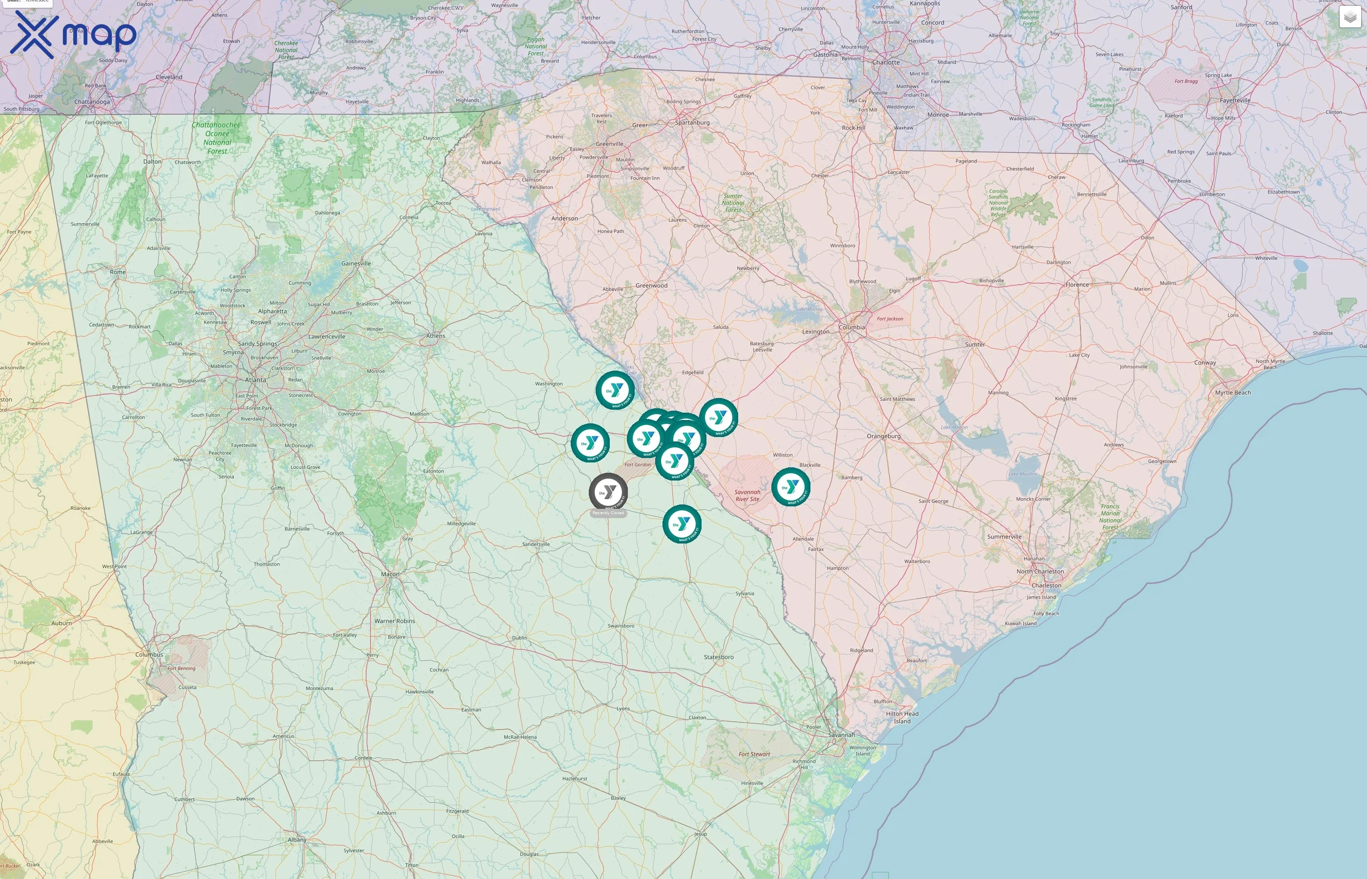 Family YMCA street hotspots