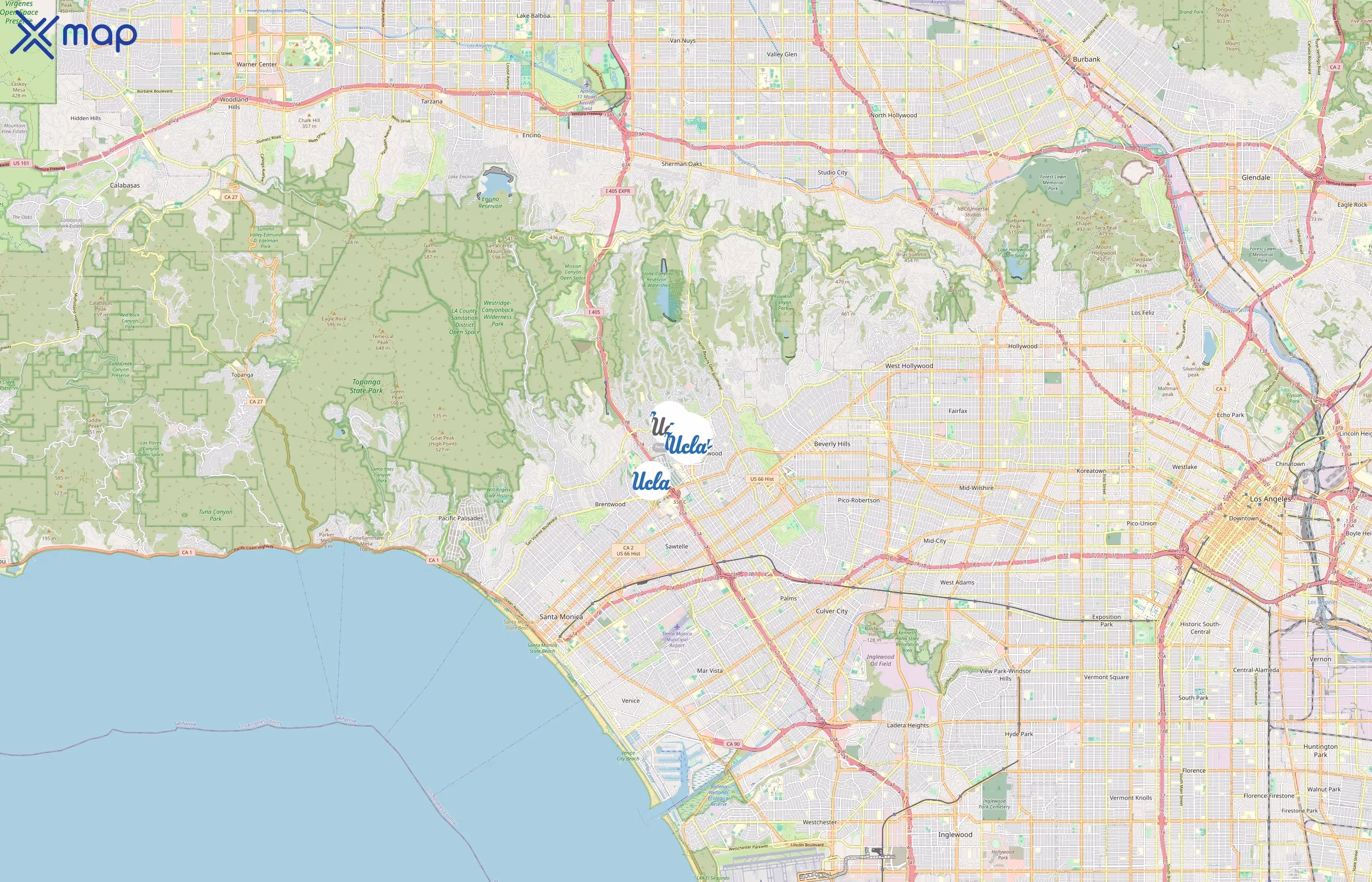 UCLA Athletics area coverage