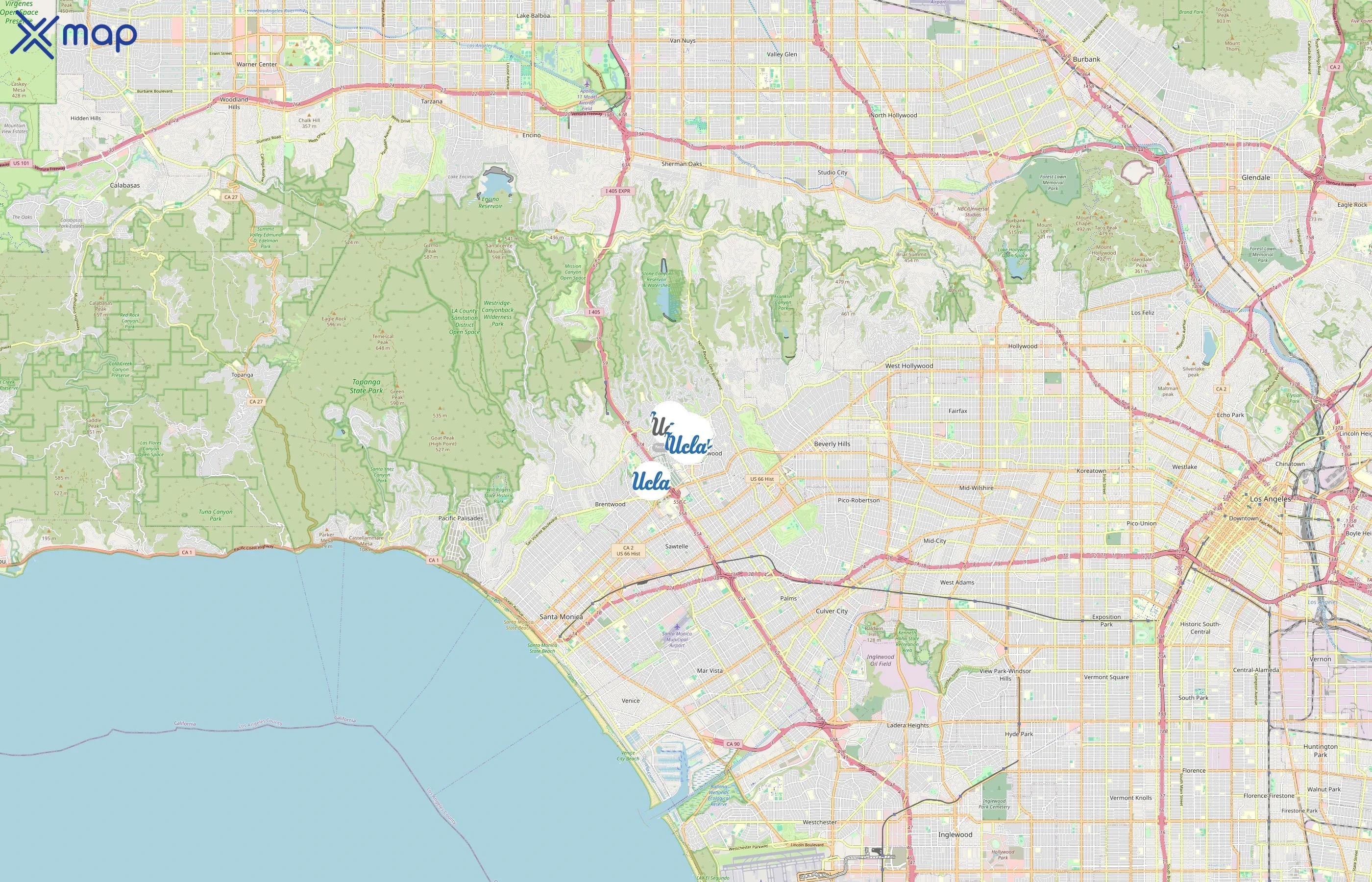 UCLA Athletics area coverage