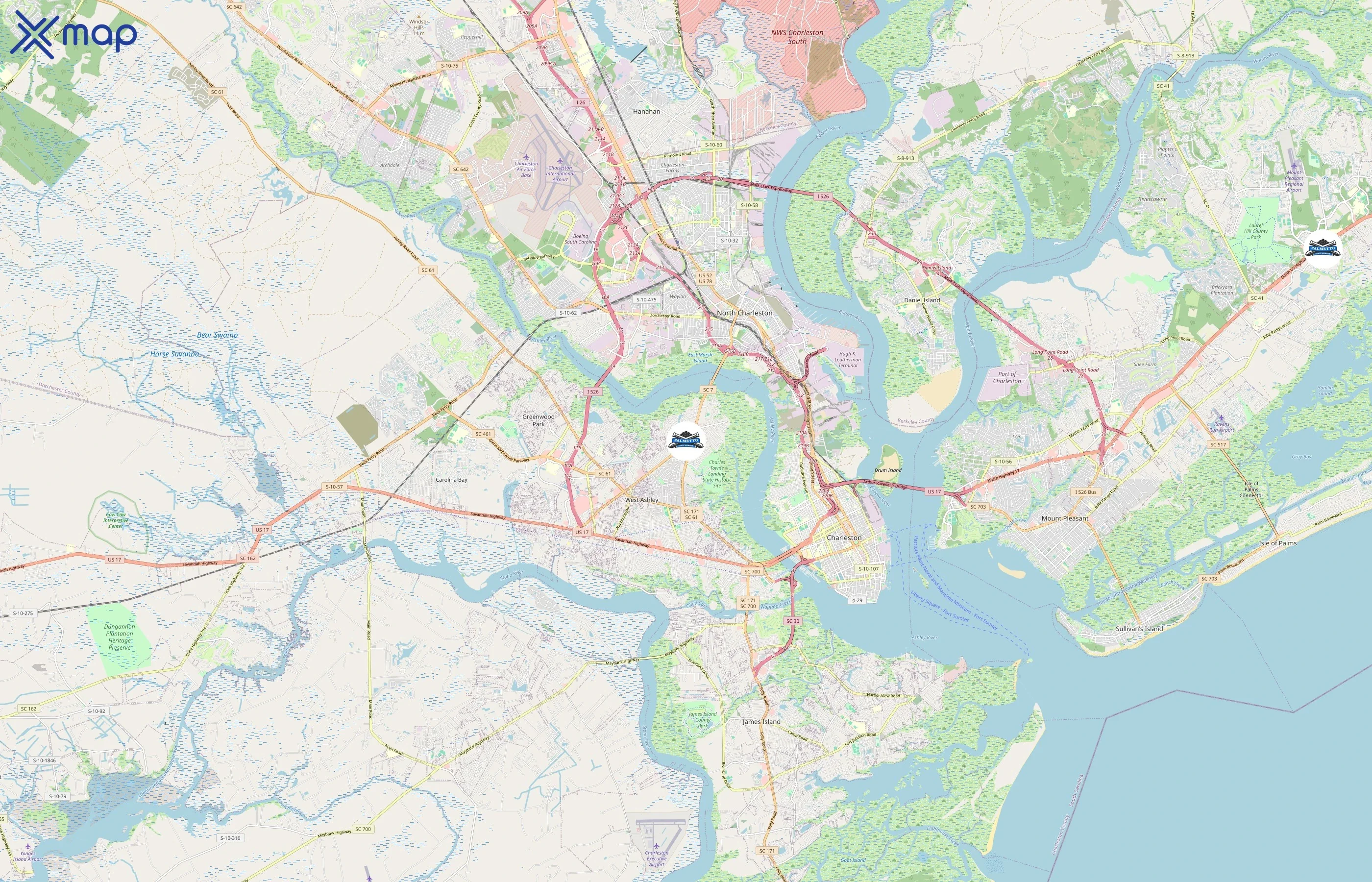 Palmetto State Armory area coverage