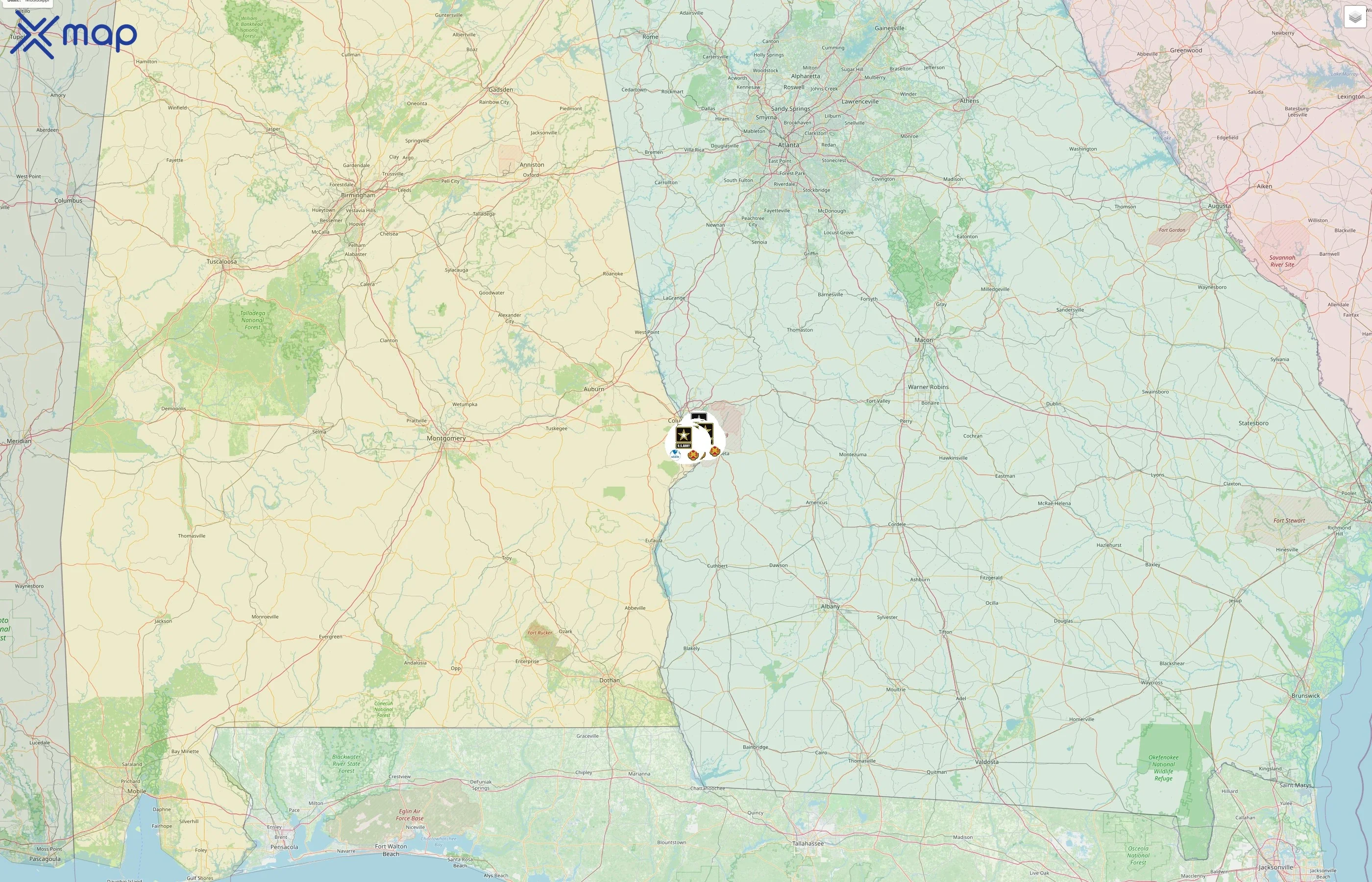 Fort Benning MWR street hotspots