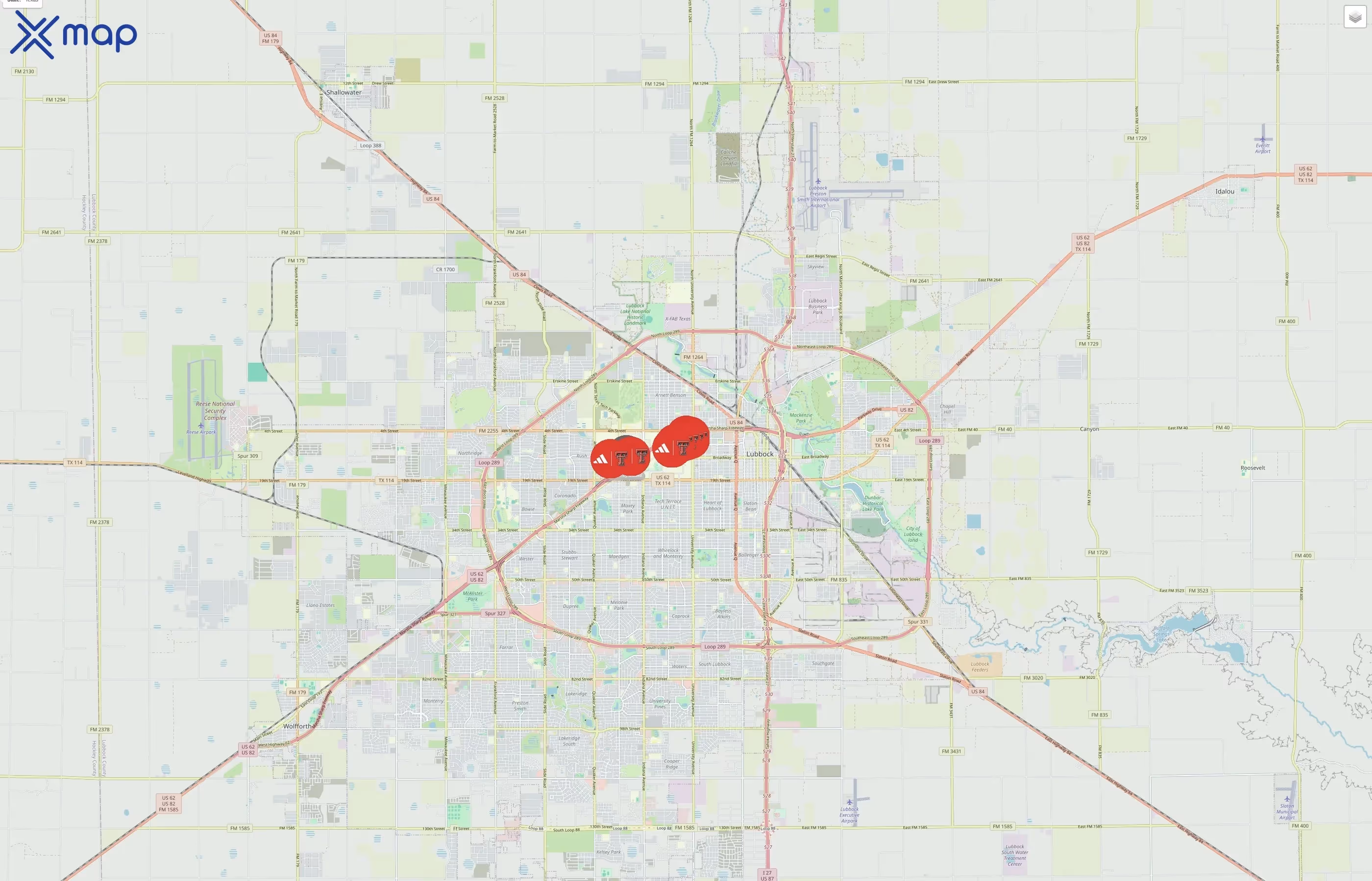 Texas Tech Athletics traffic data