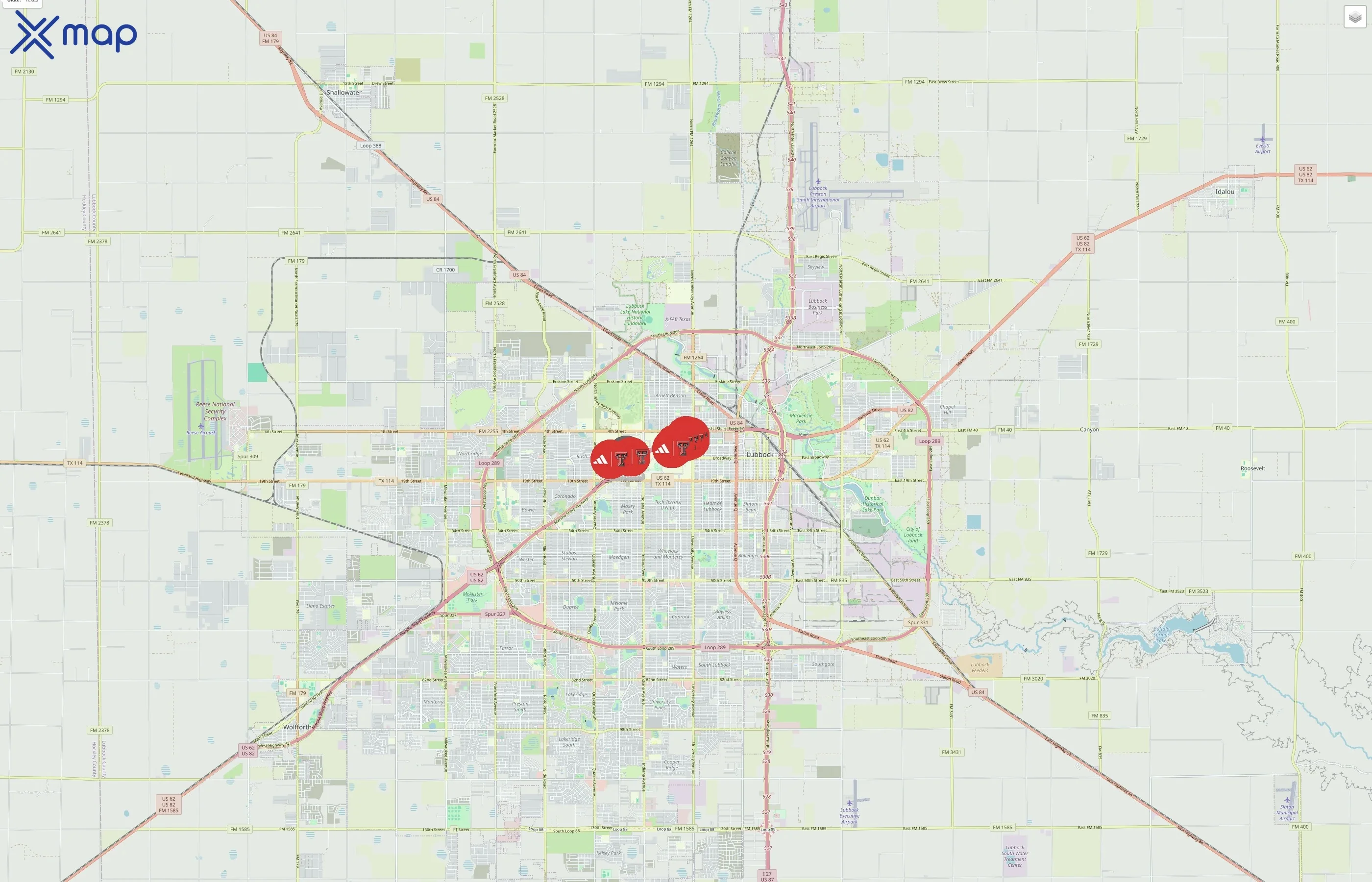 Texas Tech Athletics traffic data